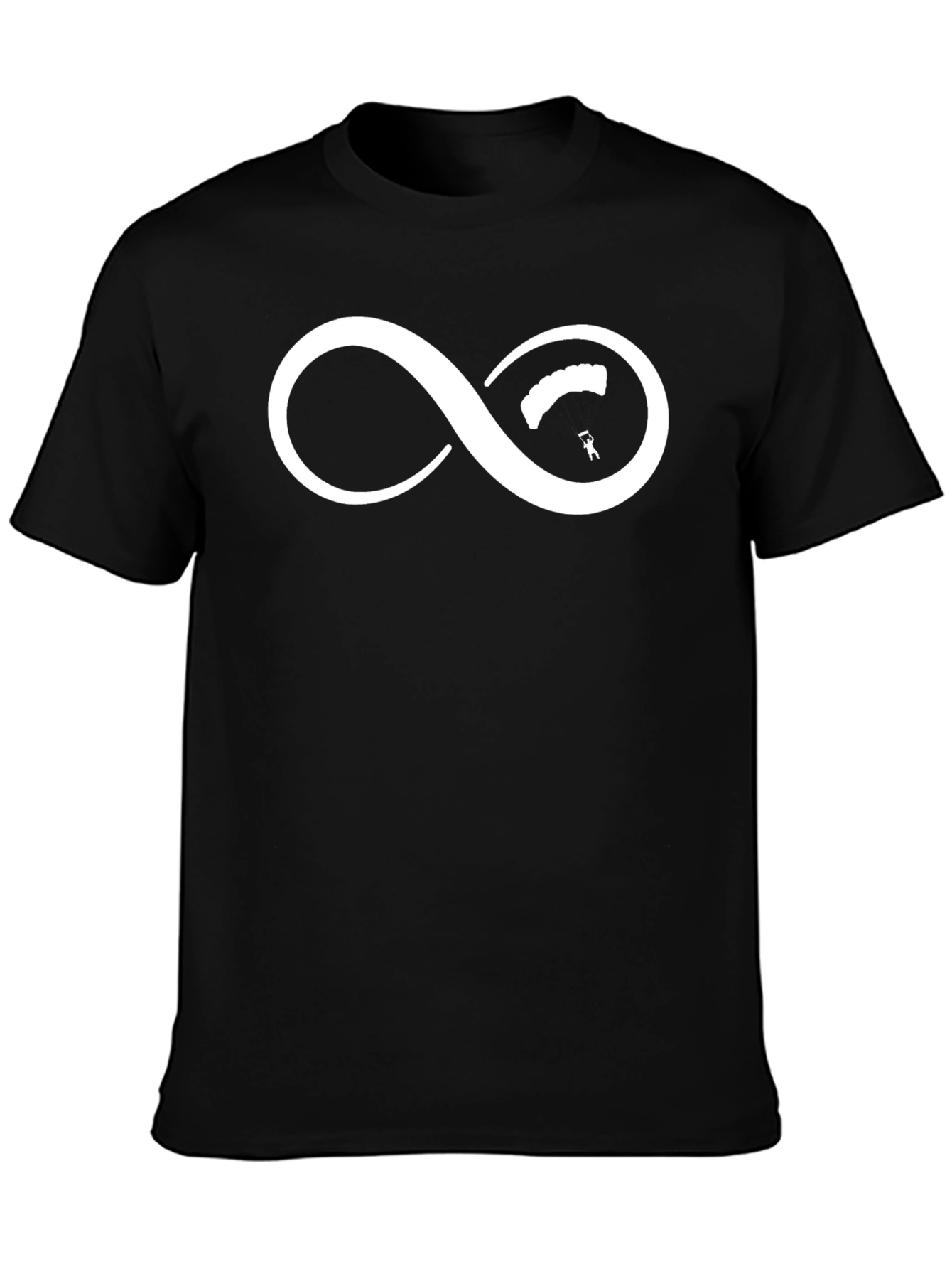 Skydiving Infinity Symbol Graphic Tee