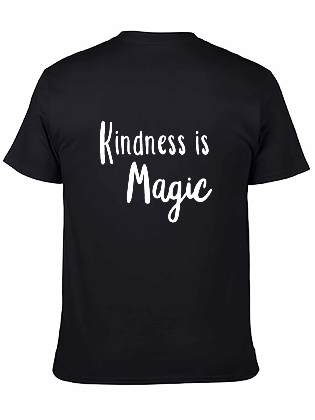 Kindness is Magic Graphic Tee - Black T-Shirt