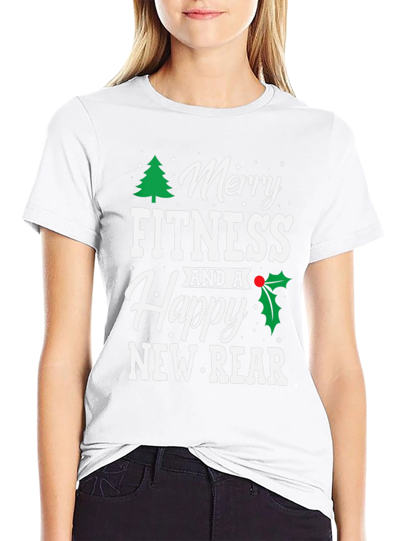 Merry Fitness and a Happy New Rear T-Shirt