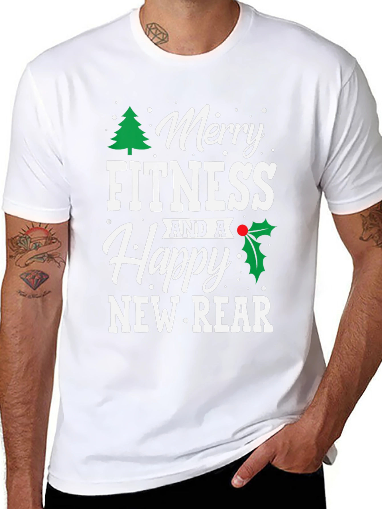 Merry Fitness and a Happy New Rear T-Shirt