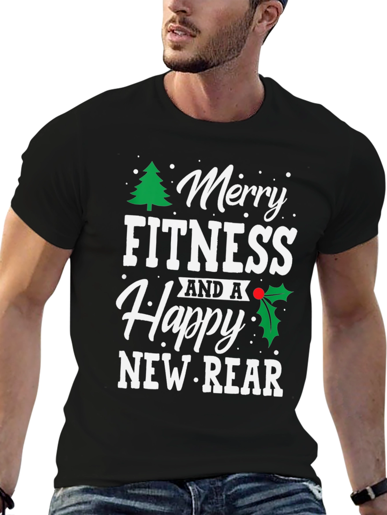 Merry Fitness and a Happy New Rear T-Shirt