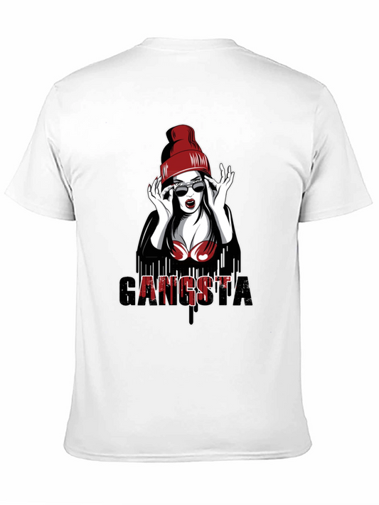 Gangsta Girl Graphic Tee - Edgy Streetwear
