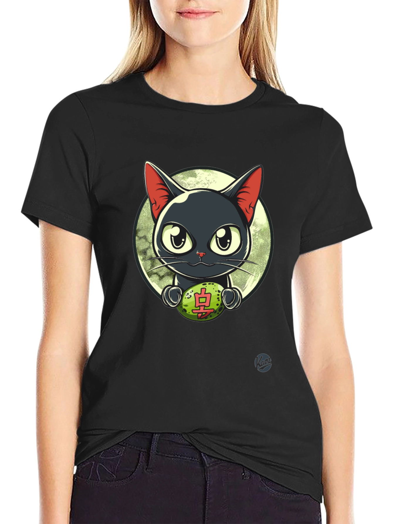 Cool Cat T-Shirt - Lucky Charm Design