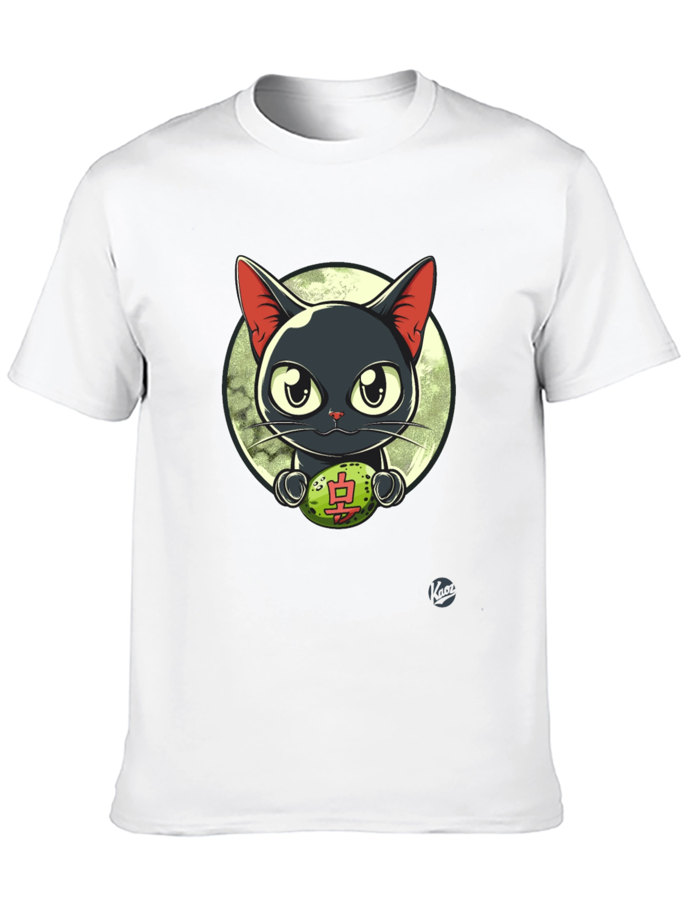 Cool Cat T-Shirt - Lucky Charm Design
