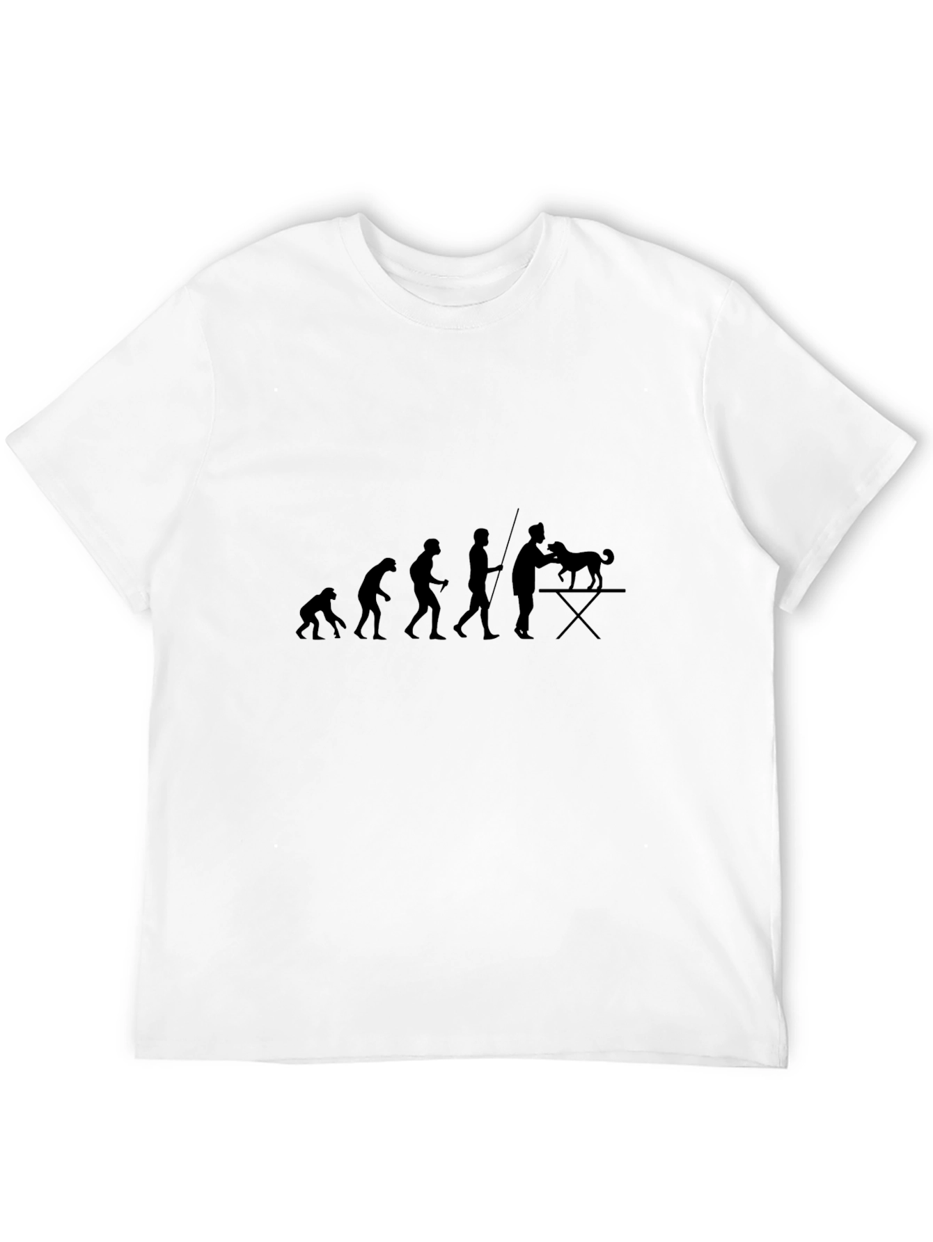 Evolution of Dog Grooming T-Shirt