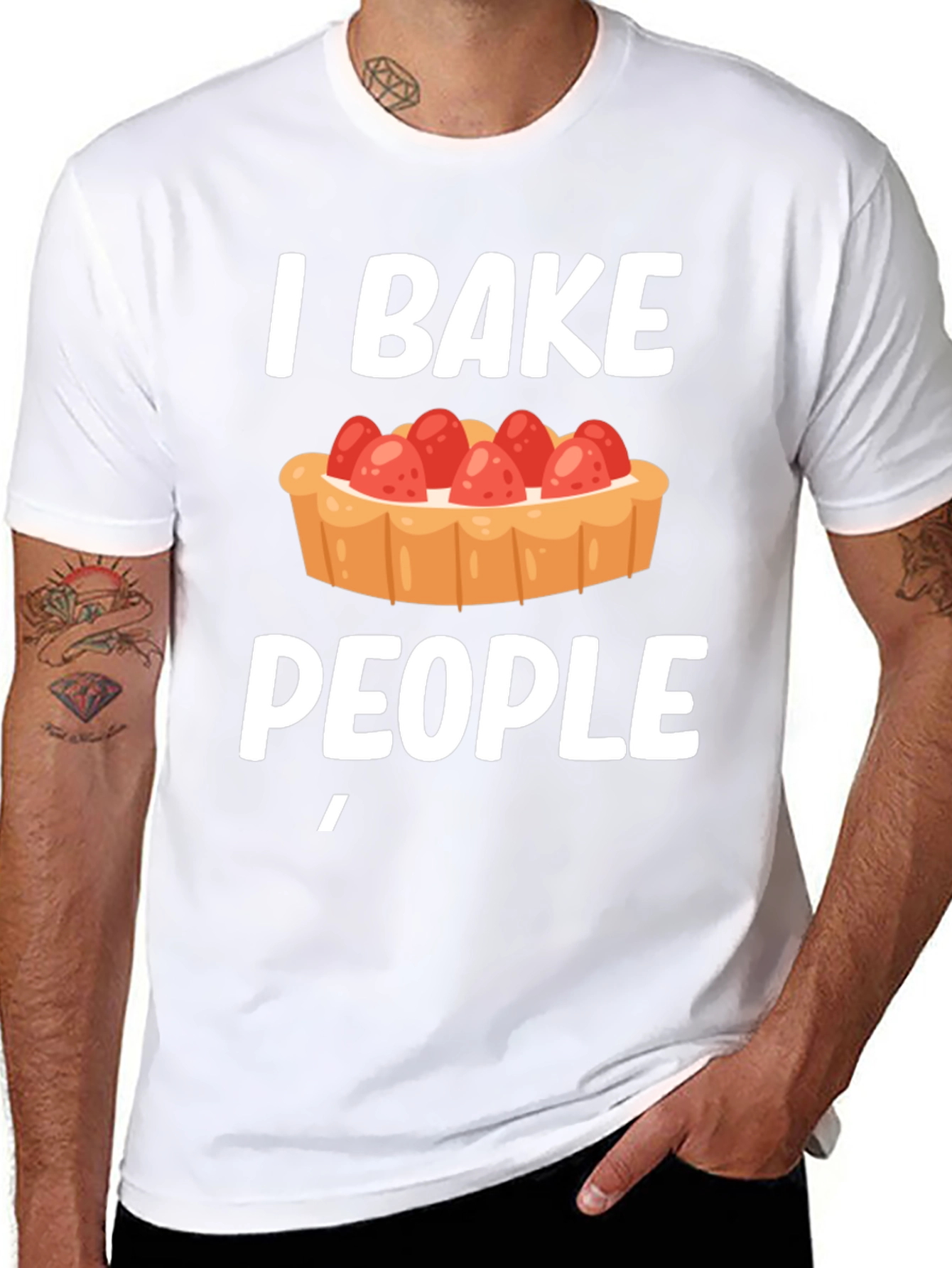 I Bake People Funny T-Shirt