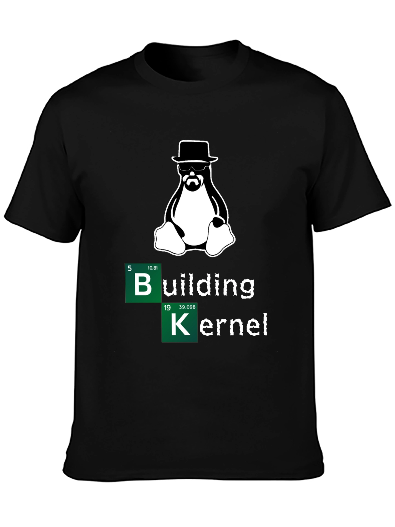 Building Kernel Breaking Bad Tux T-Shirt