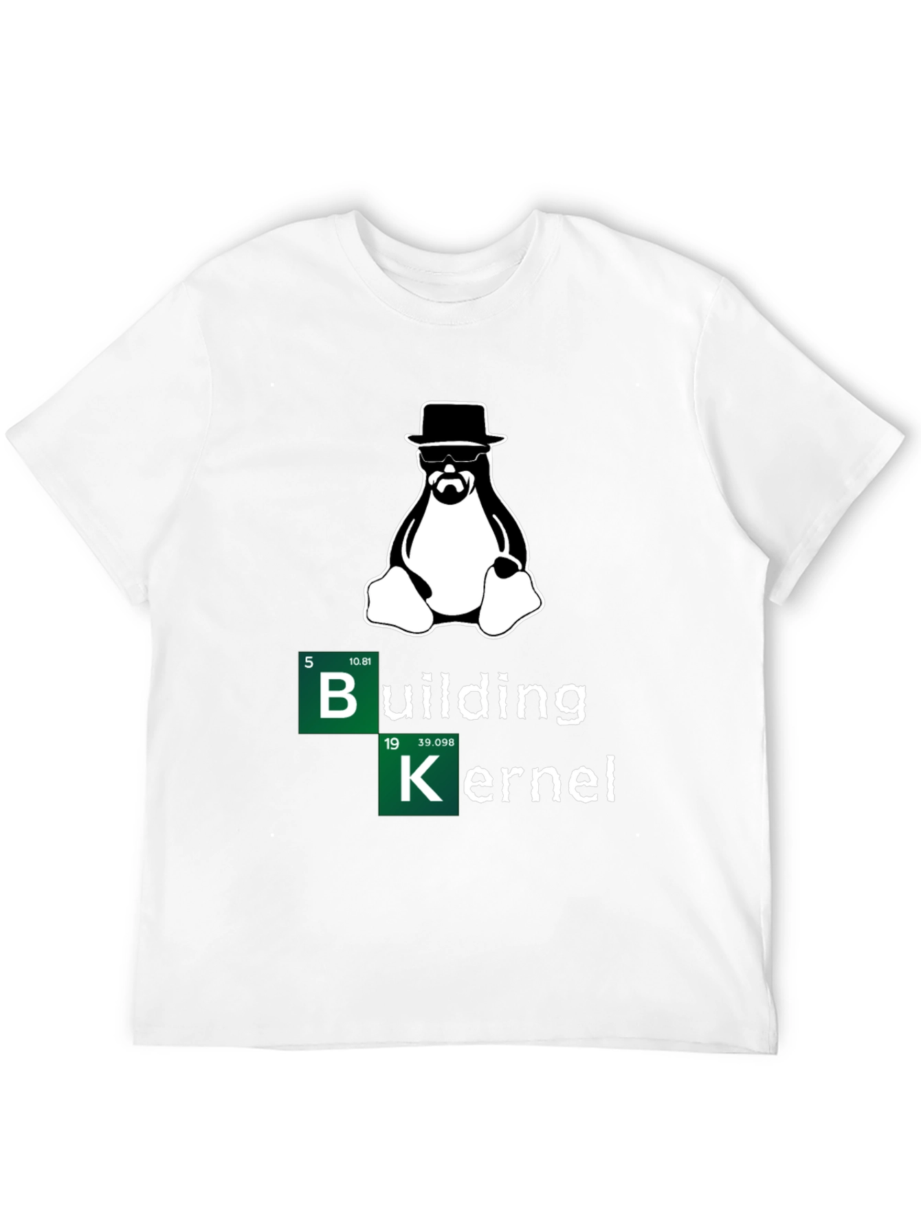 Building Kernel Breaking Bad Tux T-Shirt