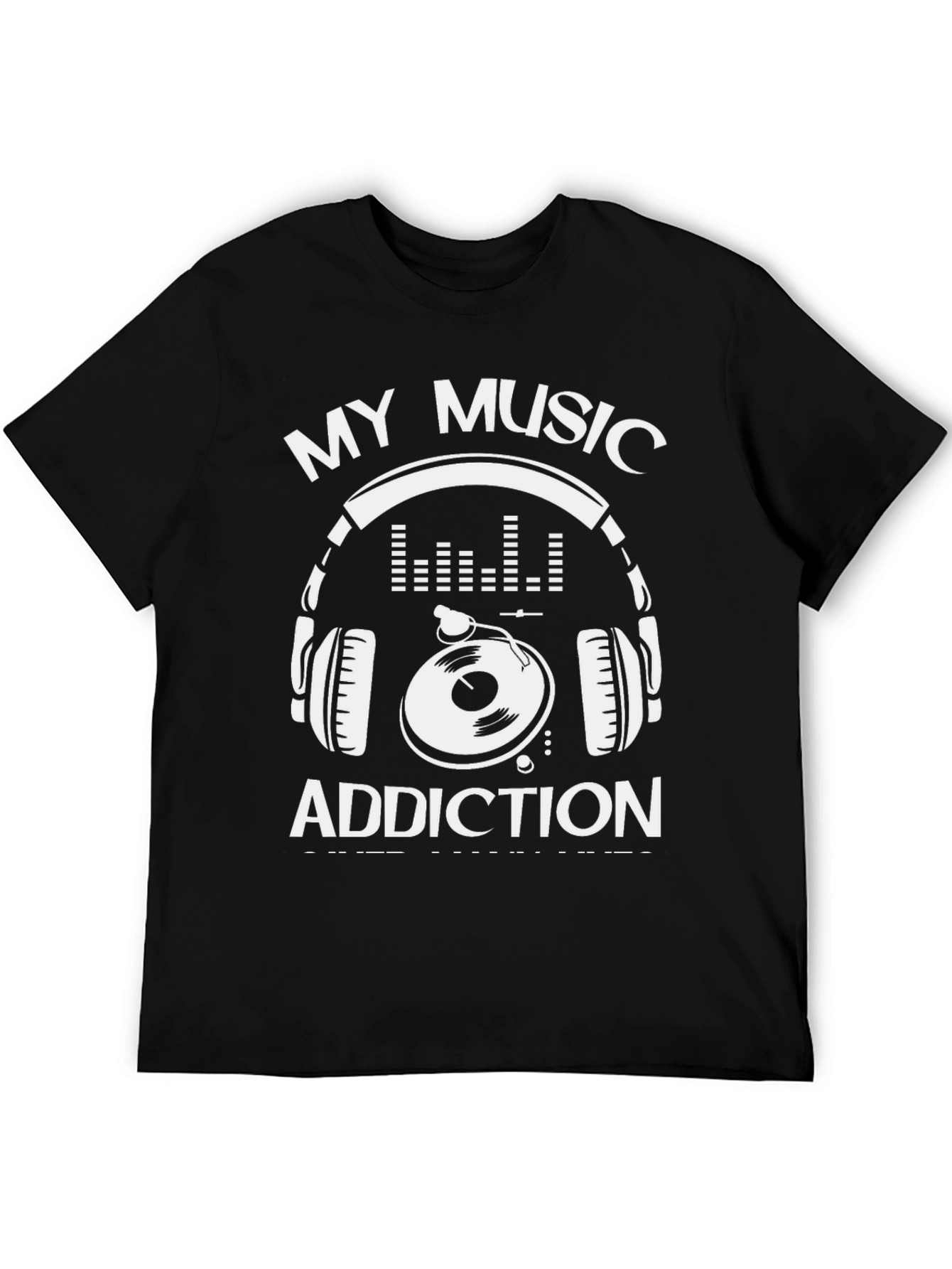 My Music Addiction Graphic Tee