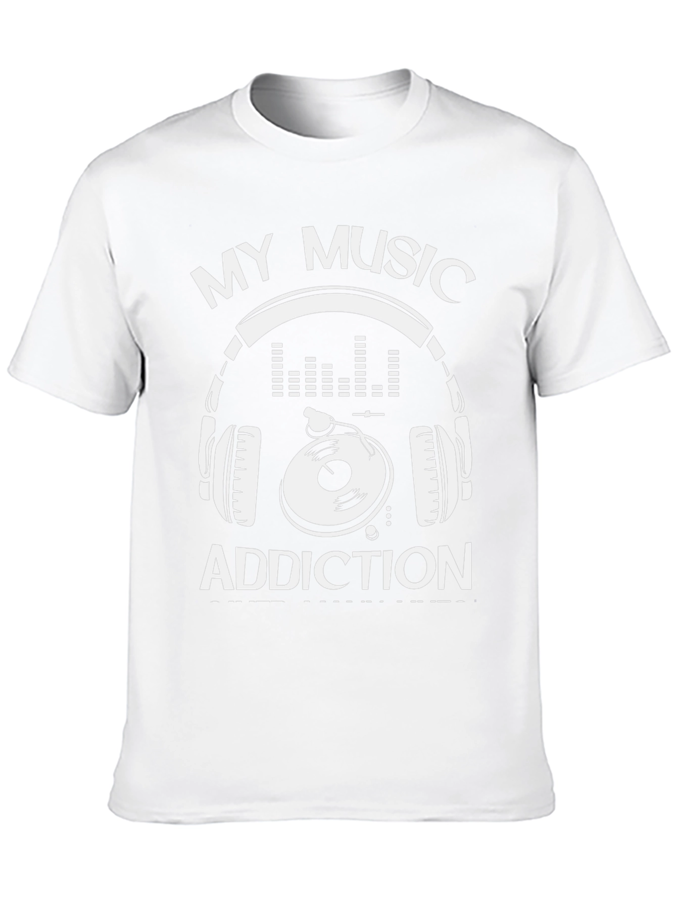 My Music Addiction Graphic Tee
