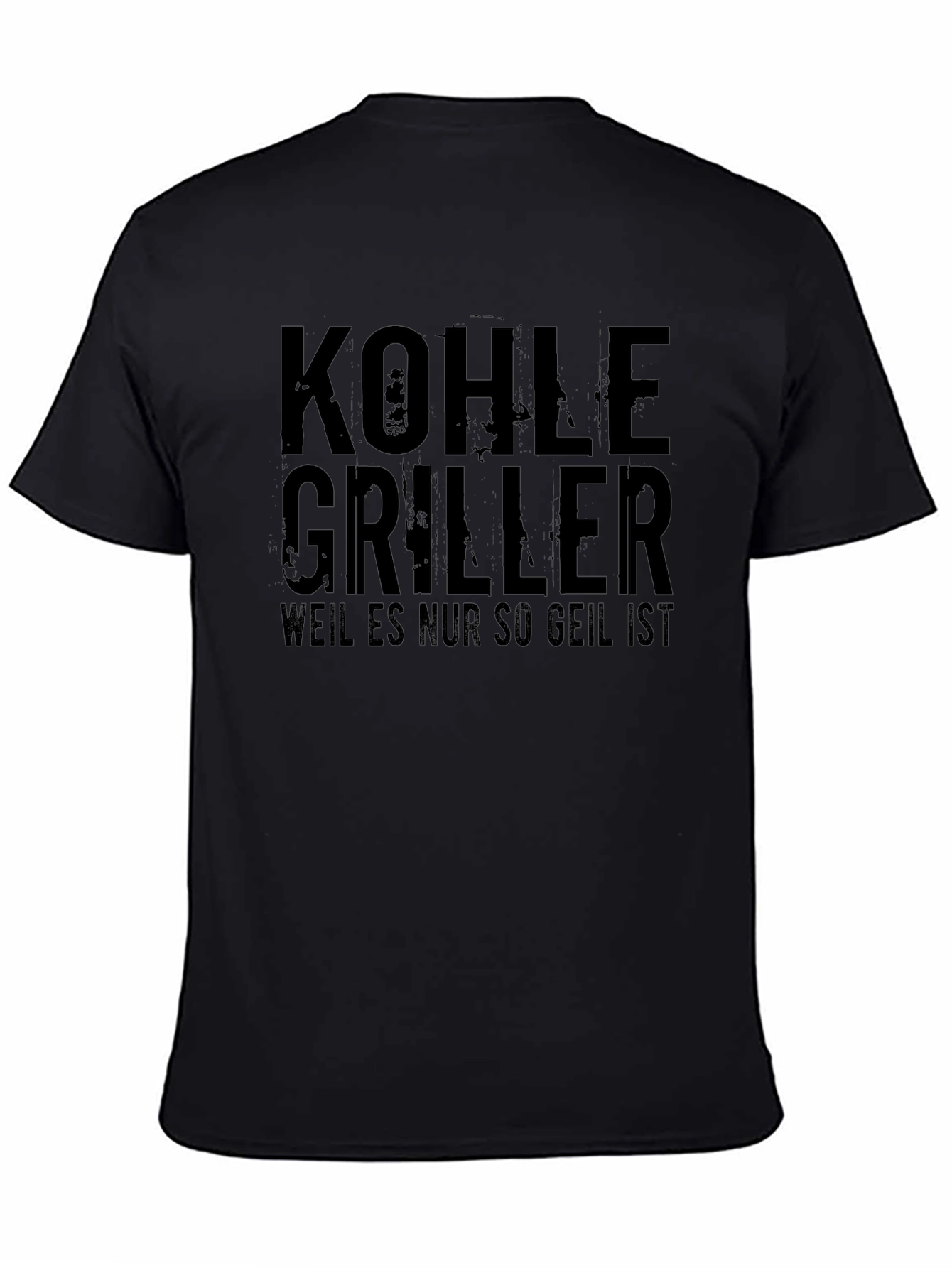Kohle Griller Graphic T-Shirt - Black Tee