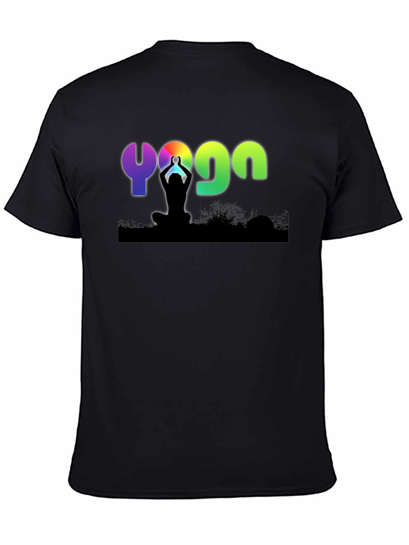Yoga T-Shirt - Meditative Design