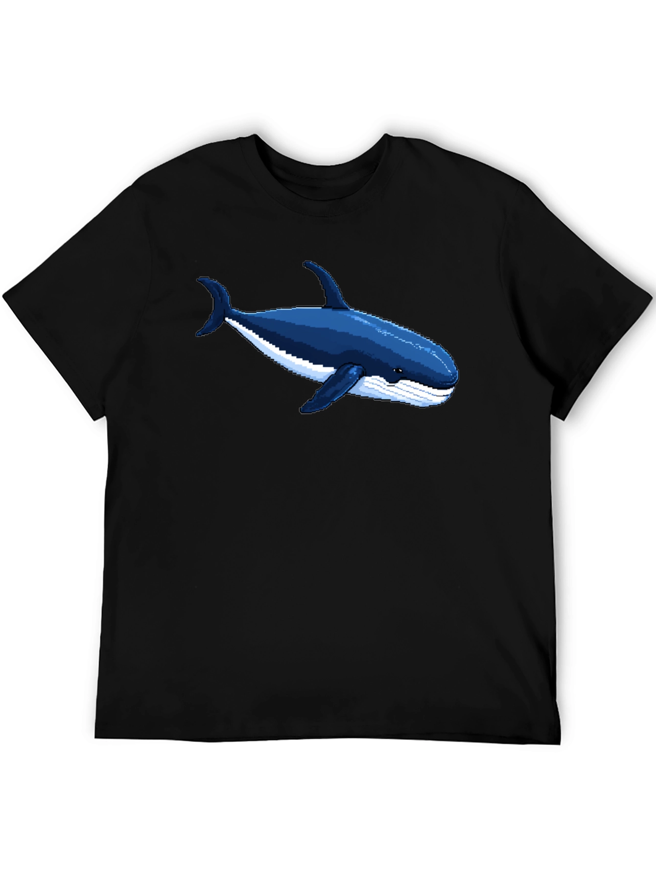 Pixel Whale T-Shirt - Marine Life Tee