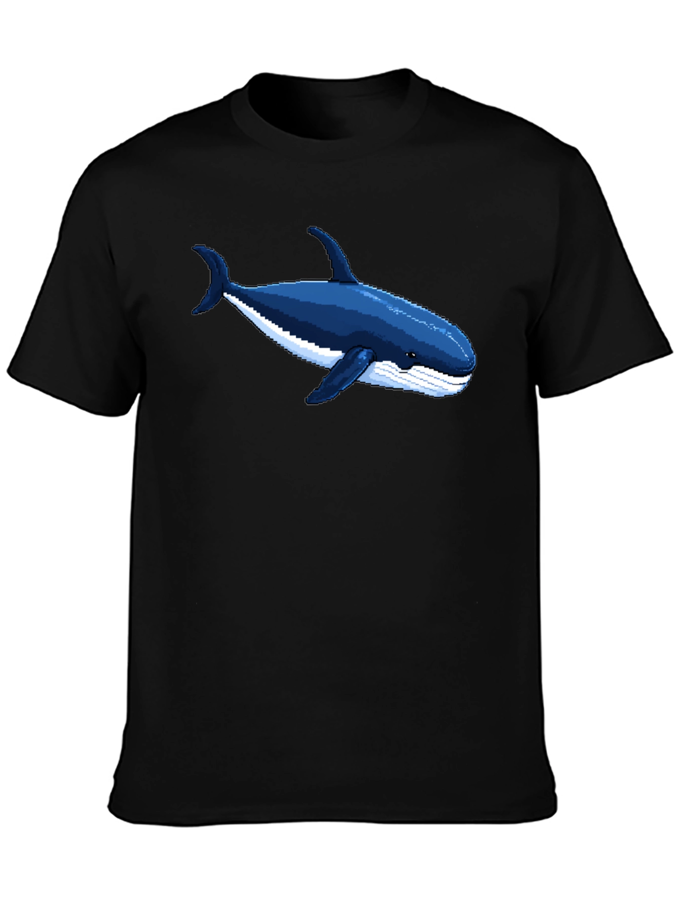 Pixel Whale T-Shirt - Marine Life Tee