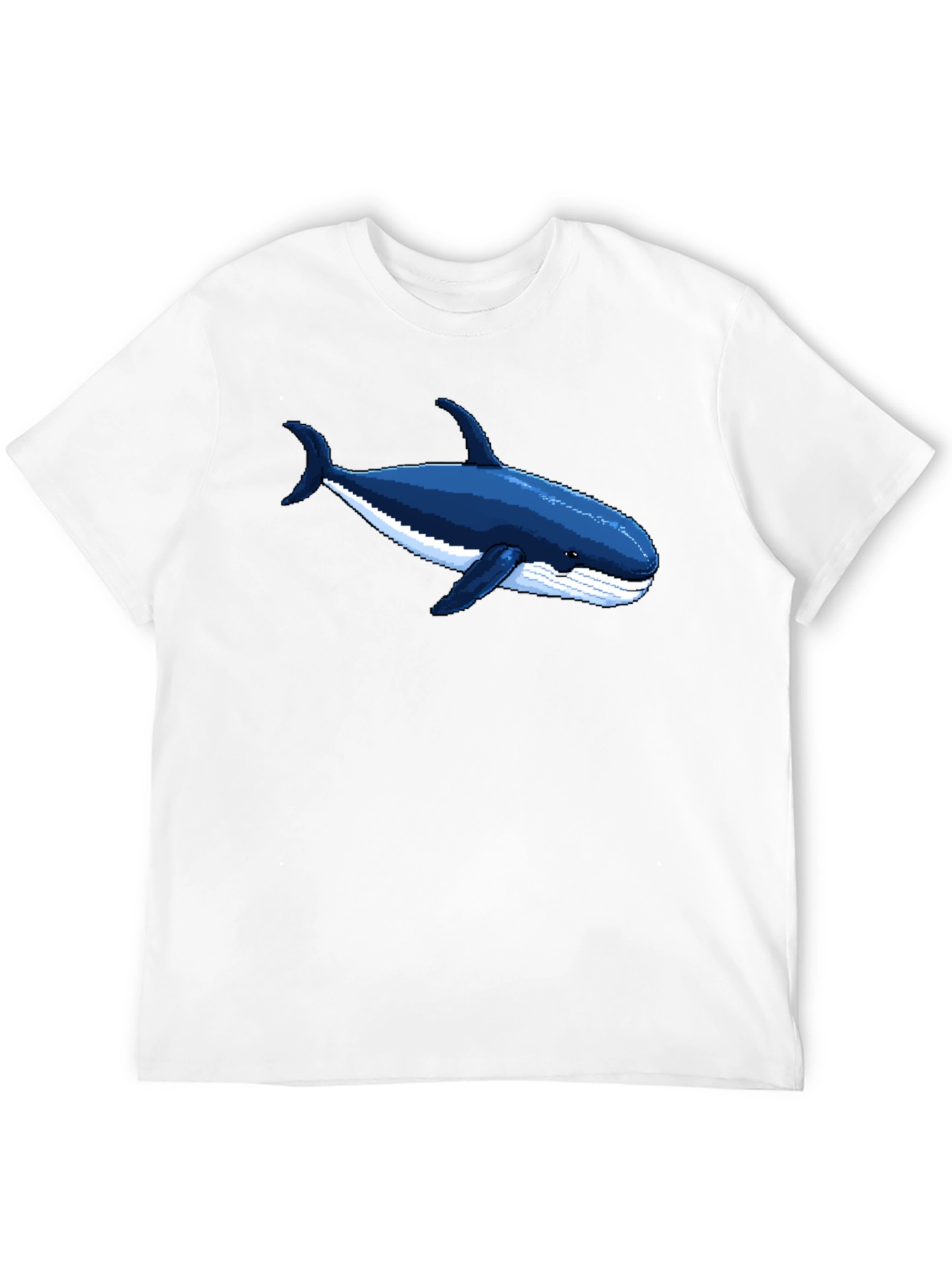 Pixel Whale T-Shirt - Marine Life Tee