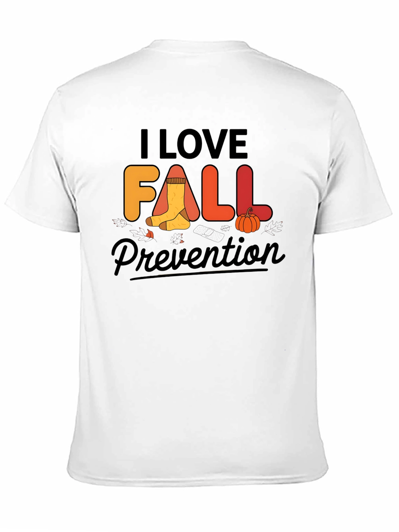 I Love Fall Prevention T-Shirt - Safety Awareness Tee