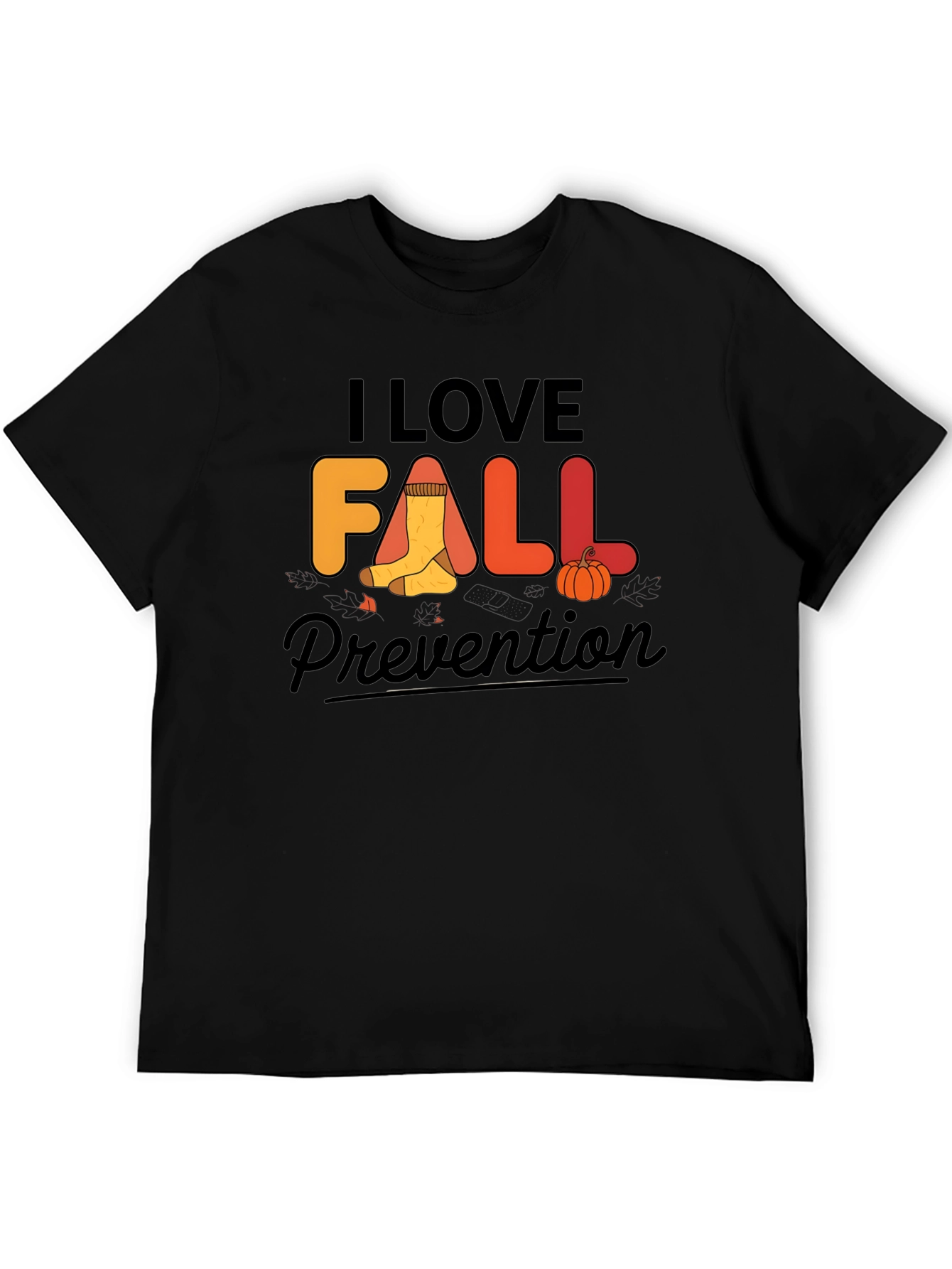 I Love Fall Prevention T-Shirt - Safety Awareness Tee