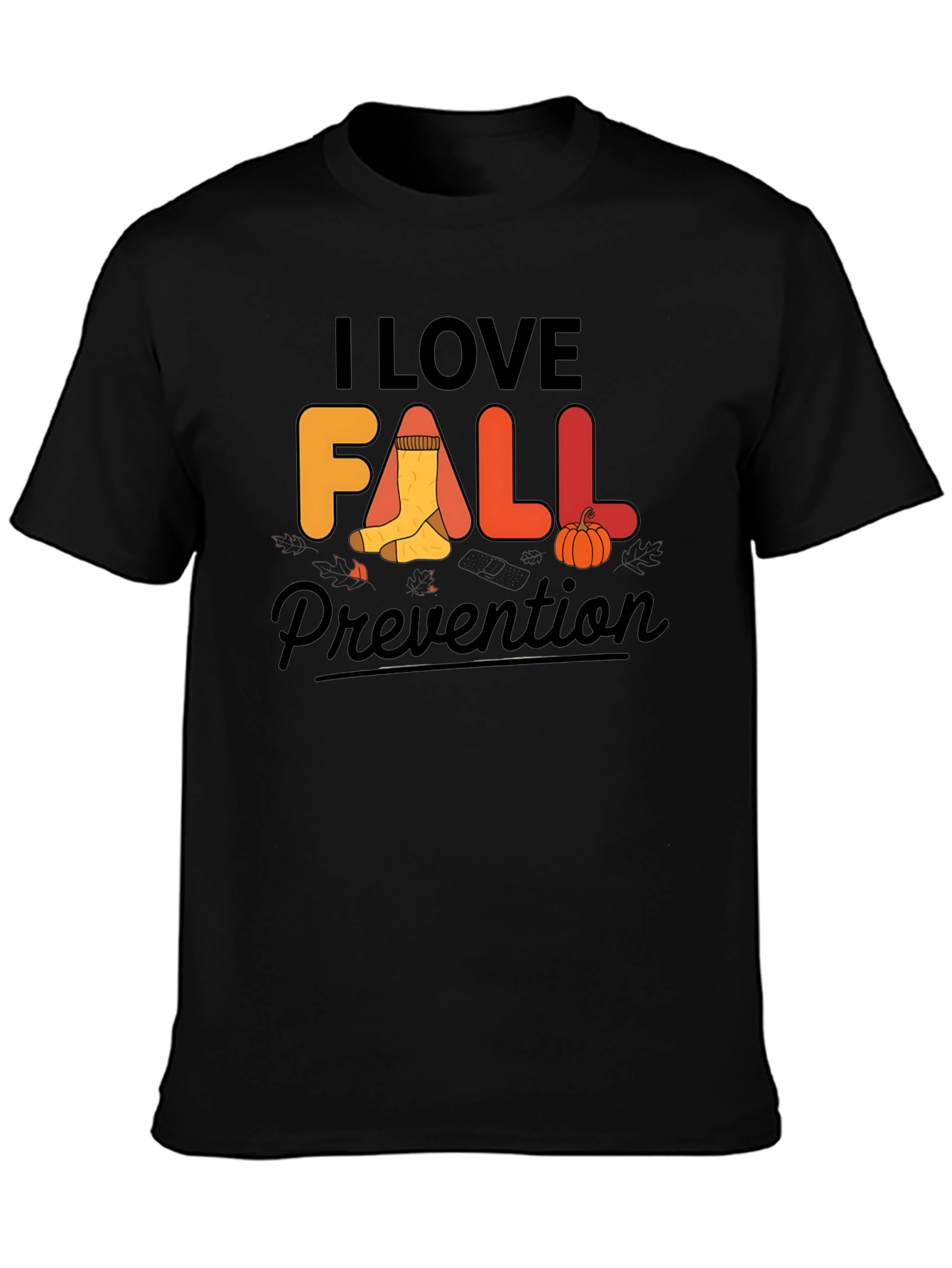I Love Fall Prevention T-Shirt - Safety Awareness Tee