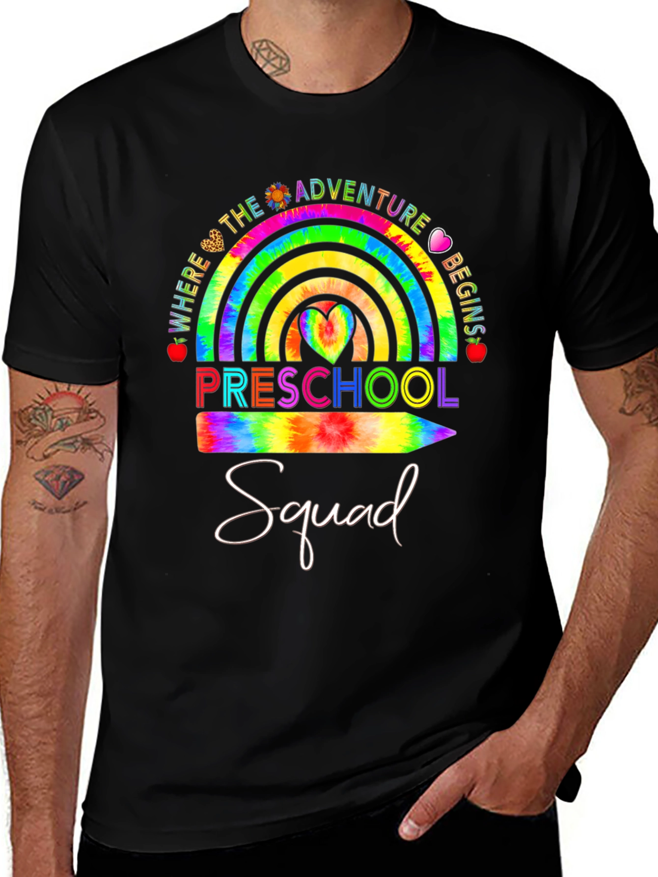 Preschool Squad T-Shirt - Where the Adventure Begins!