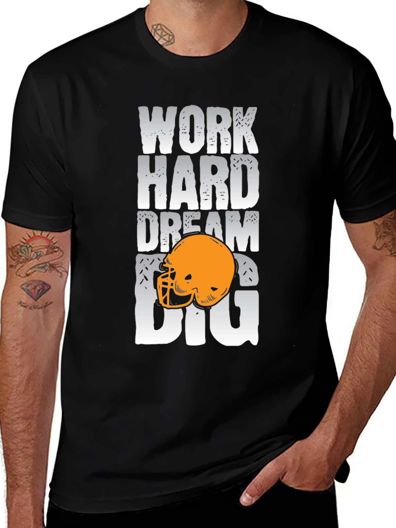 Work Hard Dream Big Graphic Tee