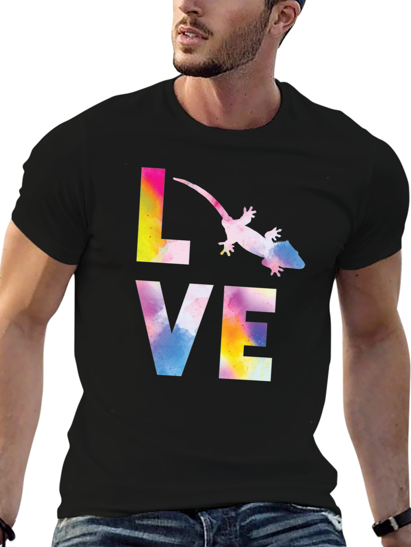 LOVE Bearded Dragon T-Shirt - Lizard Lover Tee
