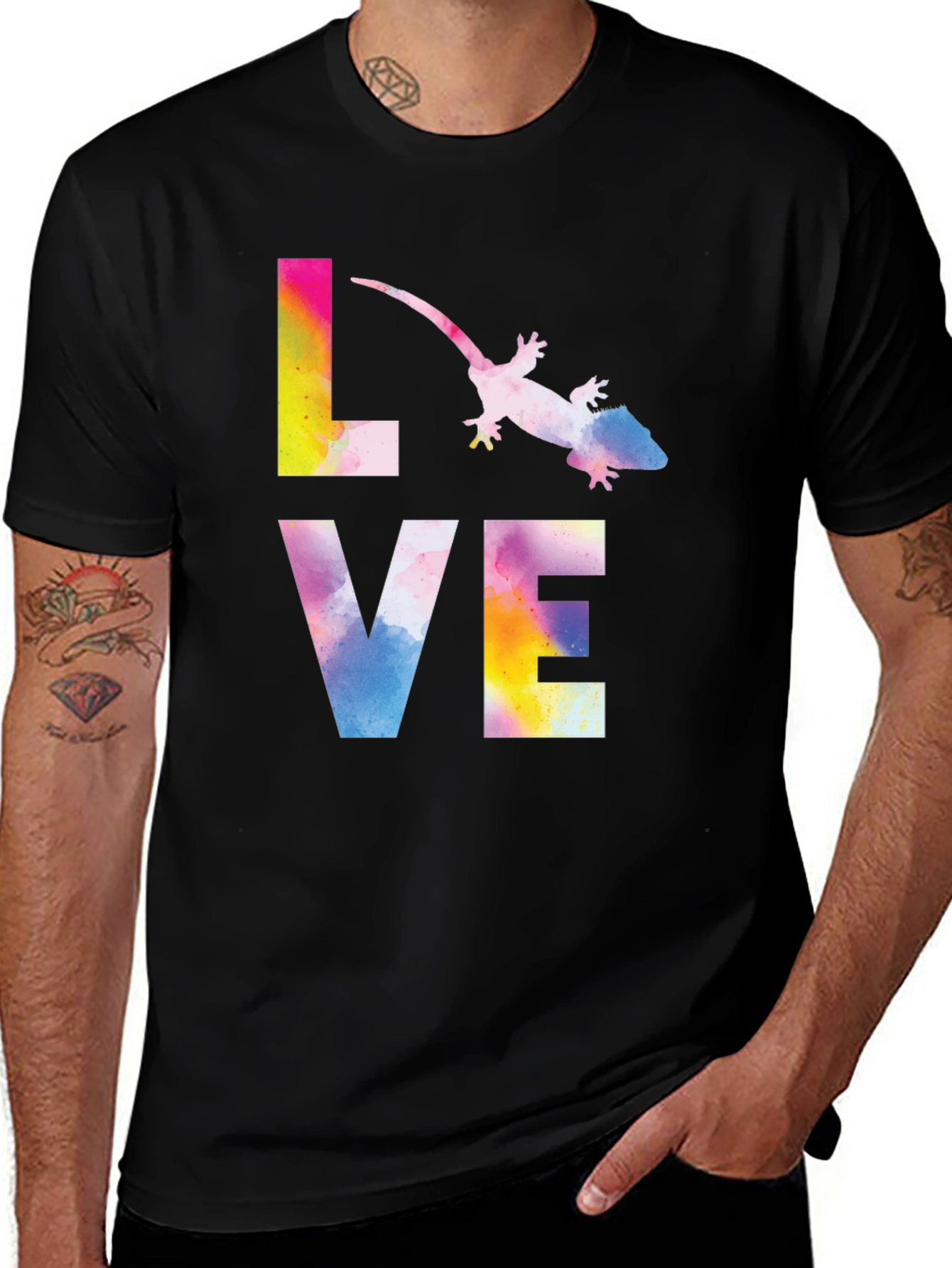 LOVE Bearded Dragon T-Shirt - Lizard Lover Tee