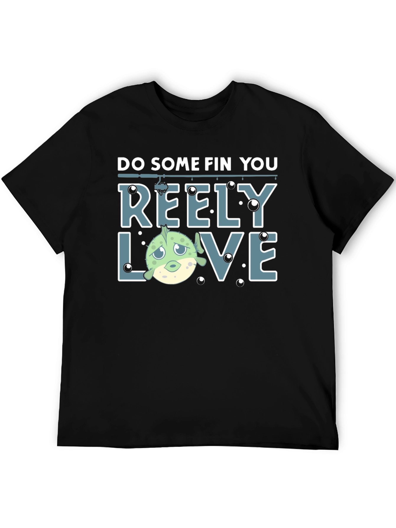 Reely Love Fishing T-Shirt - Funny Fish Graphic Tee