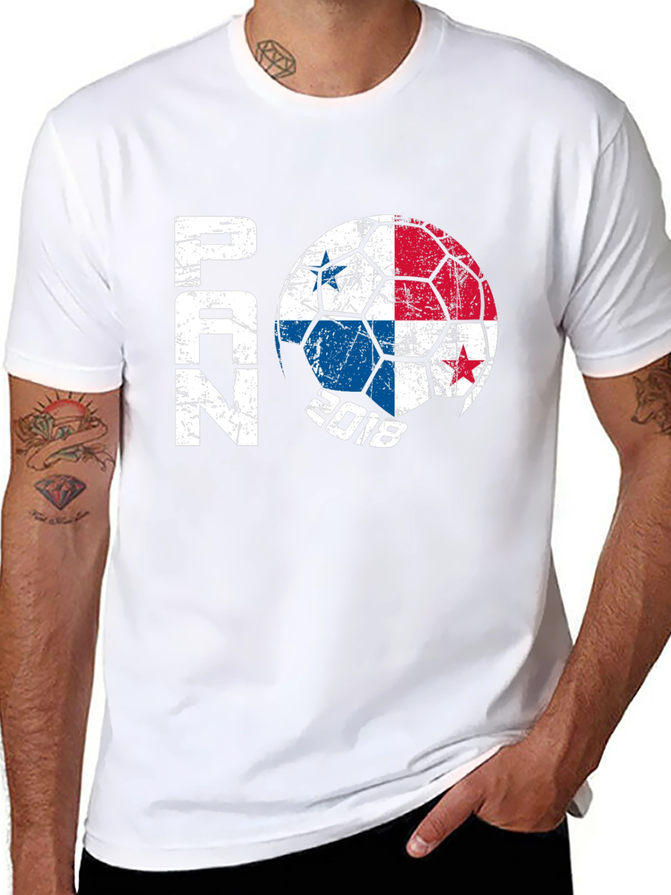 Panama Soccer Fan T-Shirt - 2018 World Cup