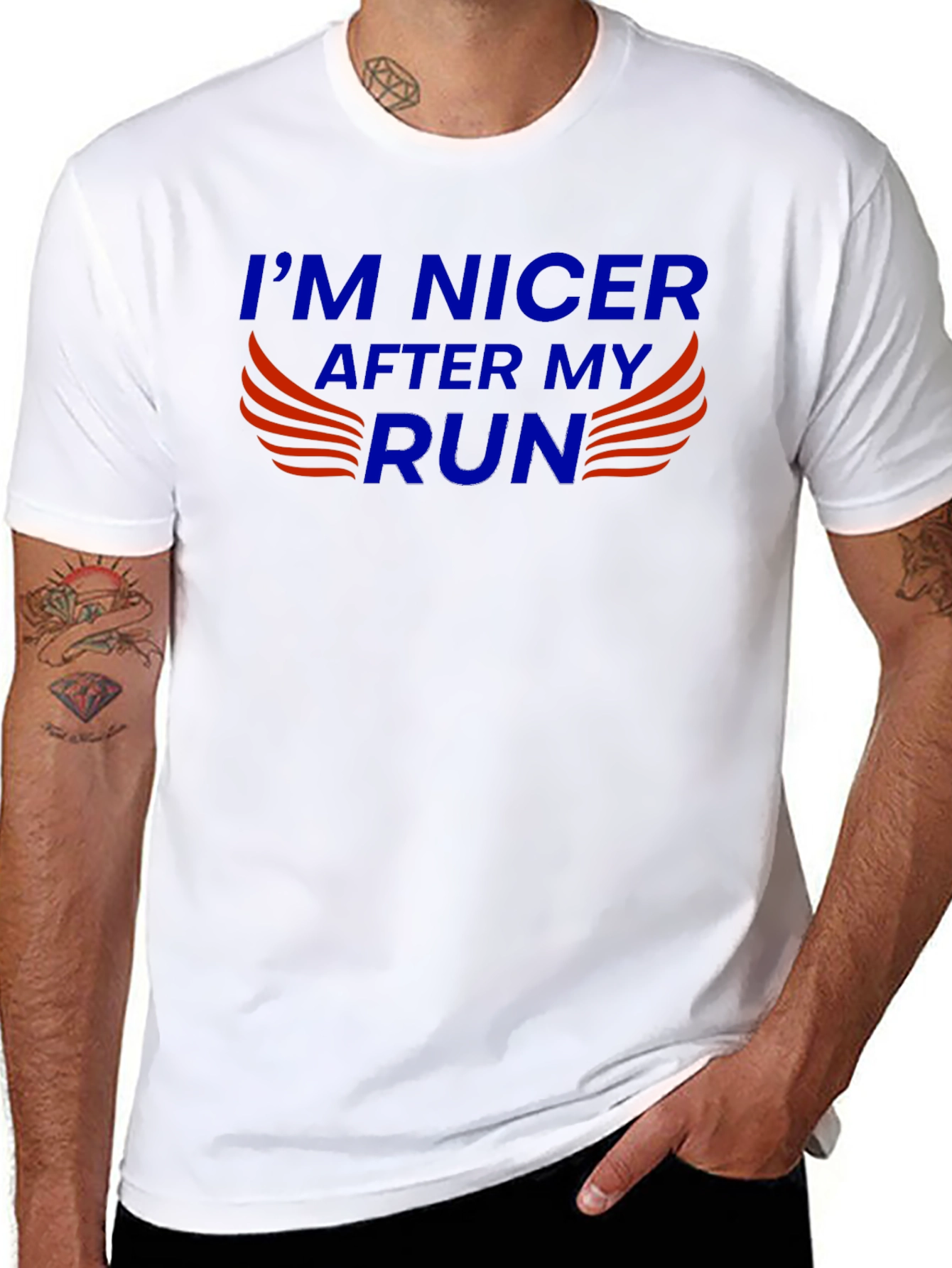 Im Nicer After My Run T-Shirt Funny Runner Tee