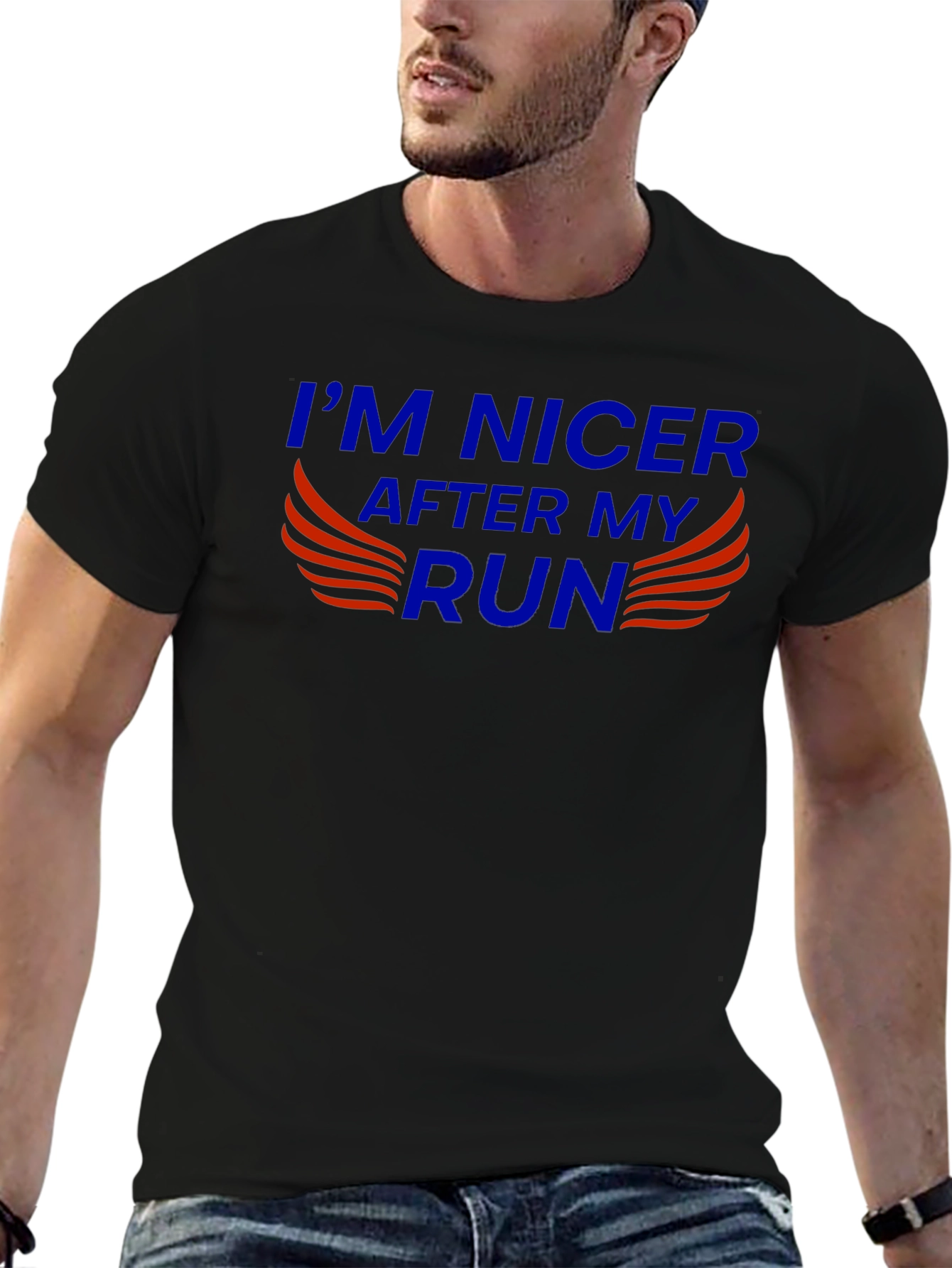 Im Nicer After My Run T-Shirt Funny Runner Tee