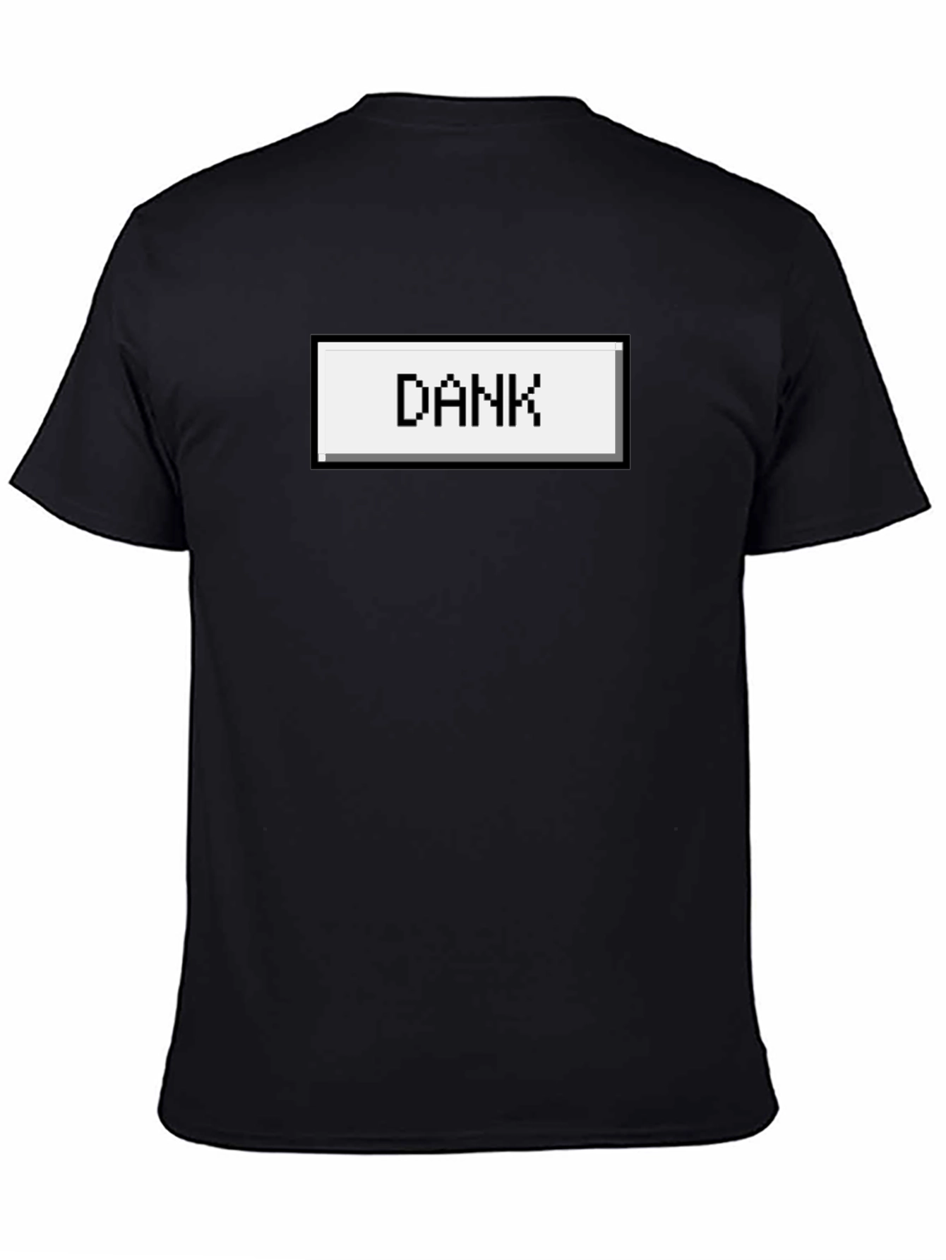 Dank Pixel Art Black T-Shirt - Retro Gaming Style