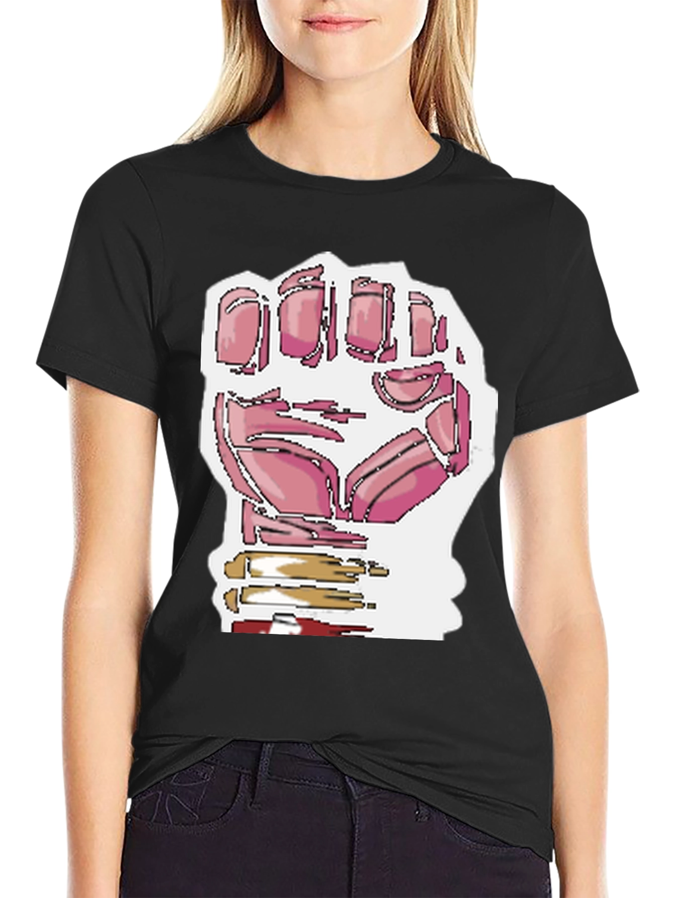 Iron Man Gauntlet T-Shirt - Black