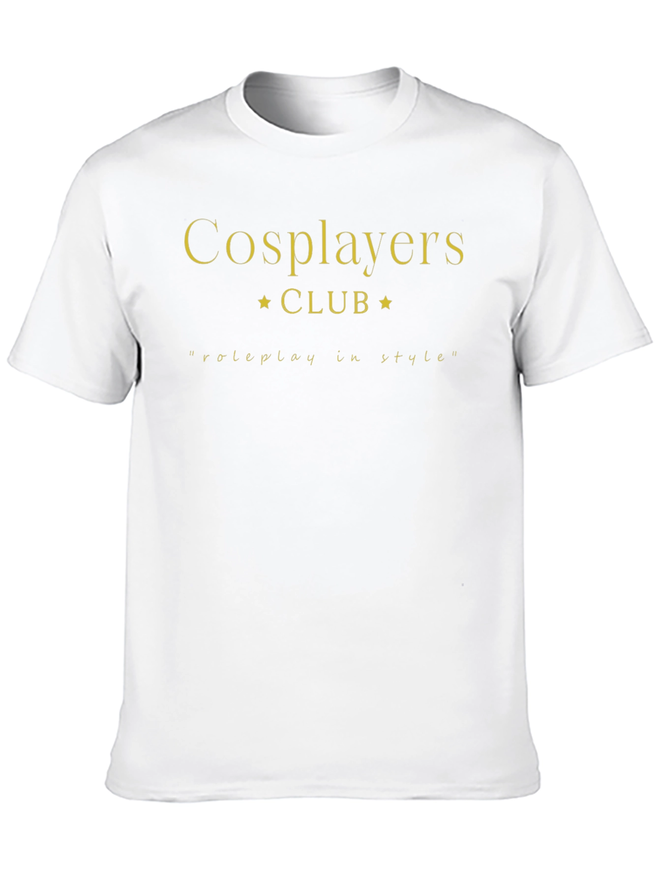 Cosplayers Club Black T-Shirt - Roleplay in Style!