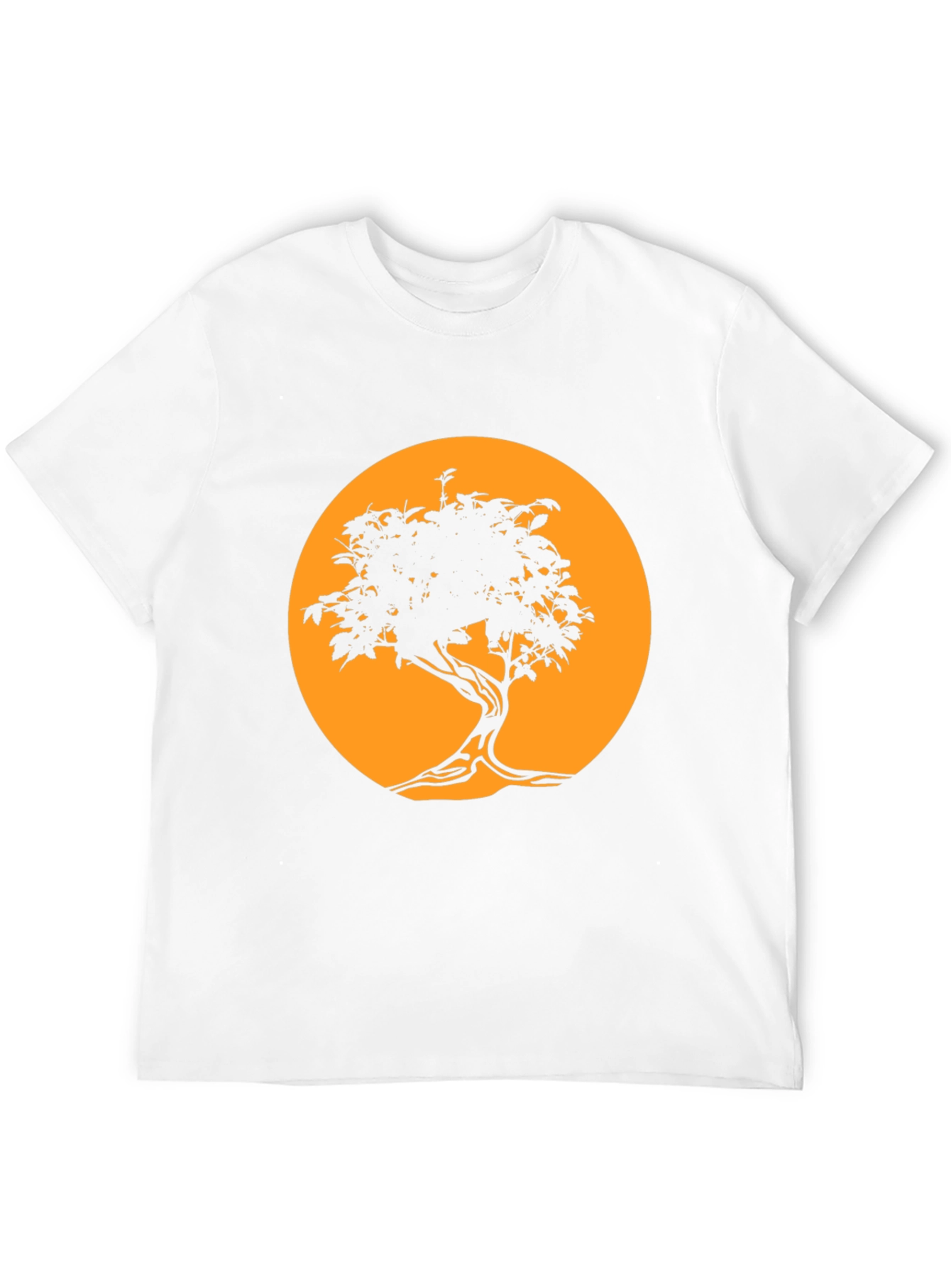 Black Tree Silhouette Tee - Graphic Print