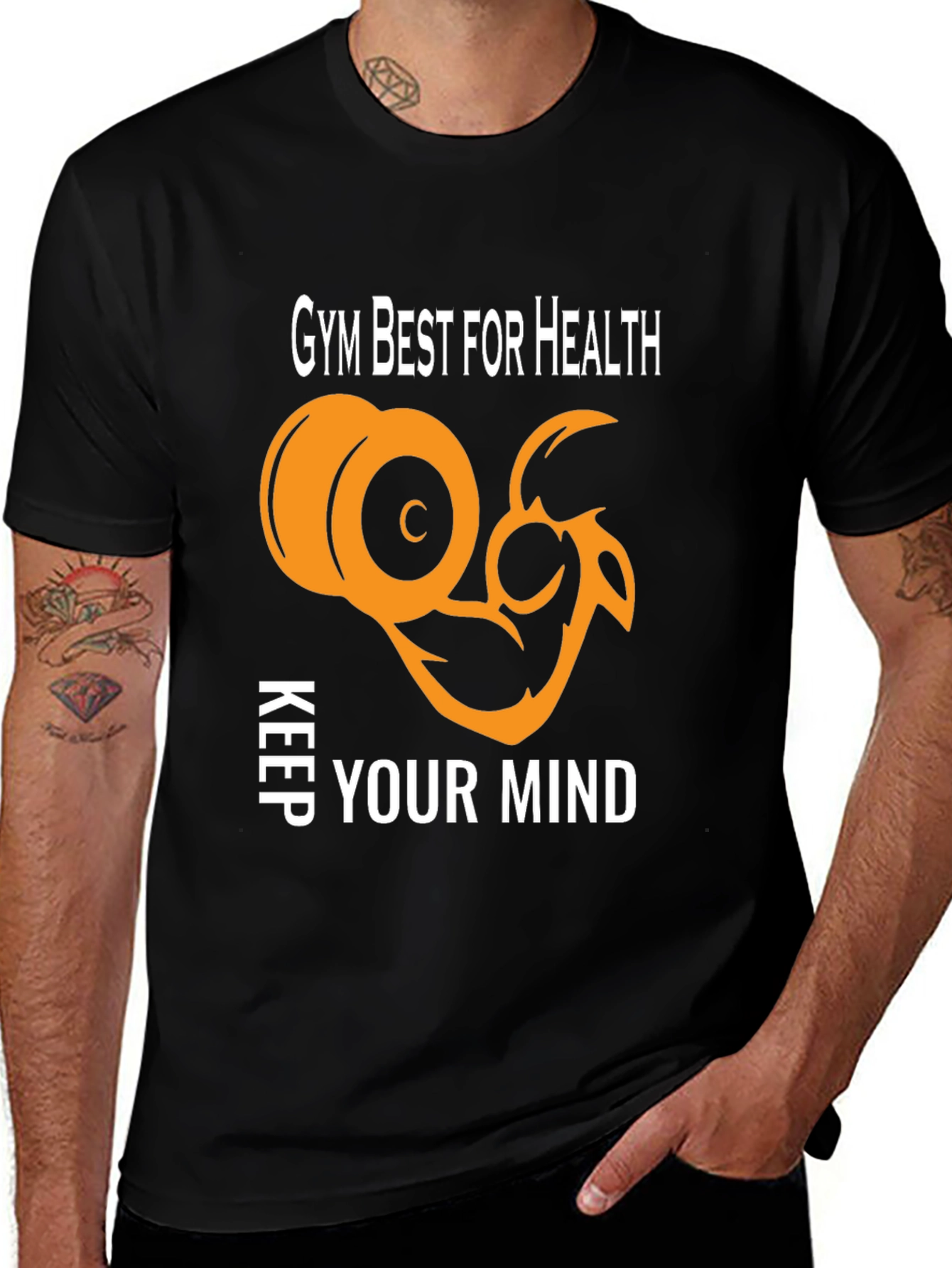 Gym Motivation T-Shirt - Best for Health