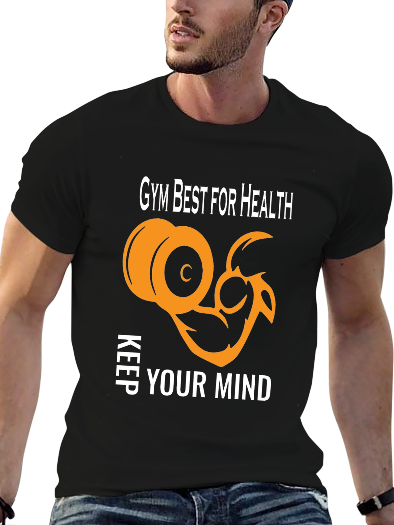 Gym Motivation T-Shirt - Best for Health