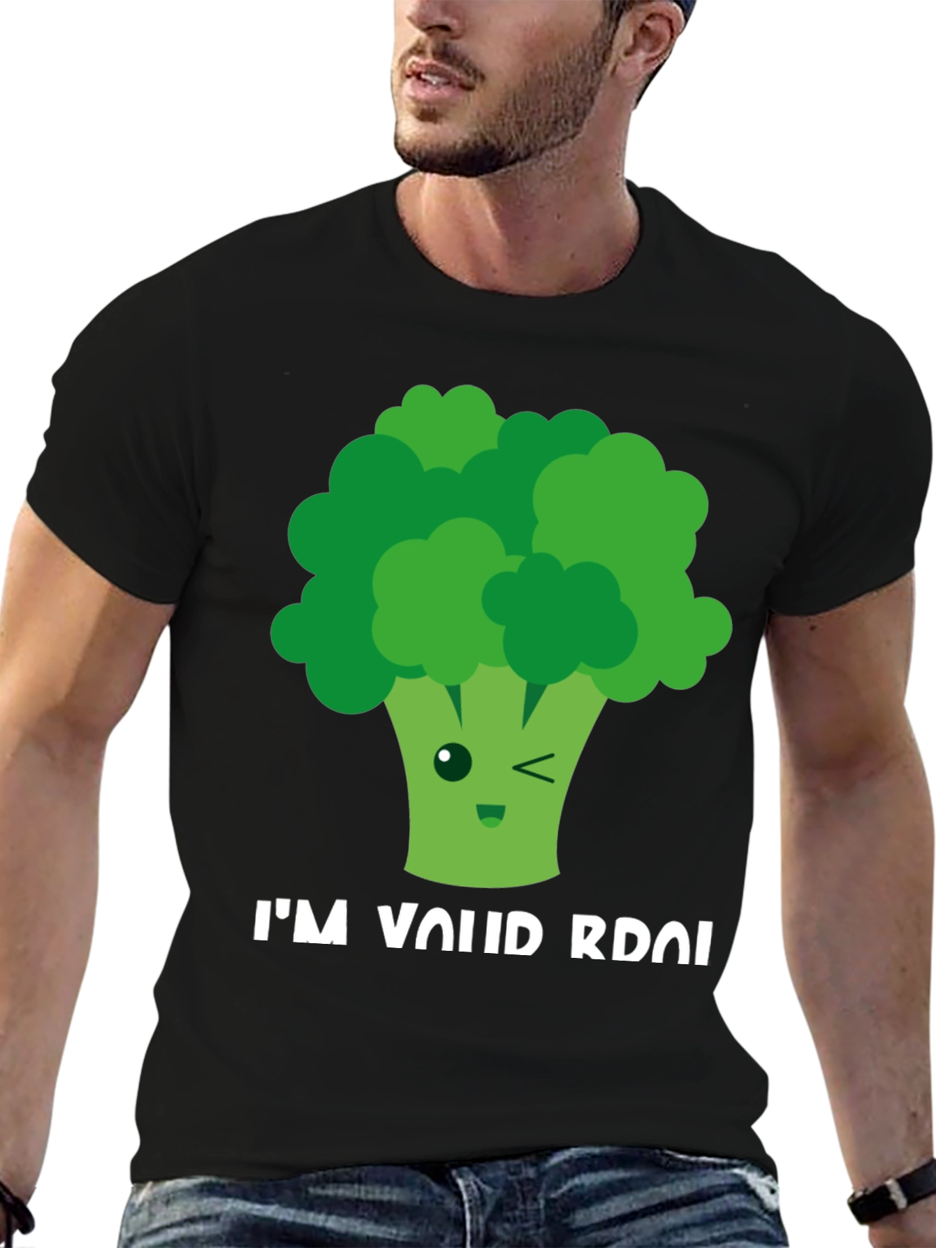 Funny Broccoli Pun Graphic Tee - Im Your Brocc
