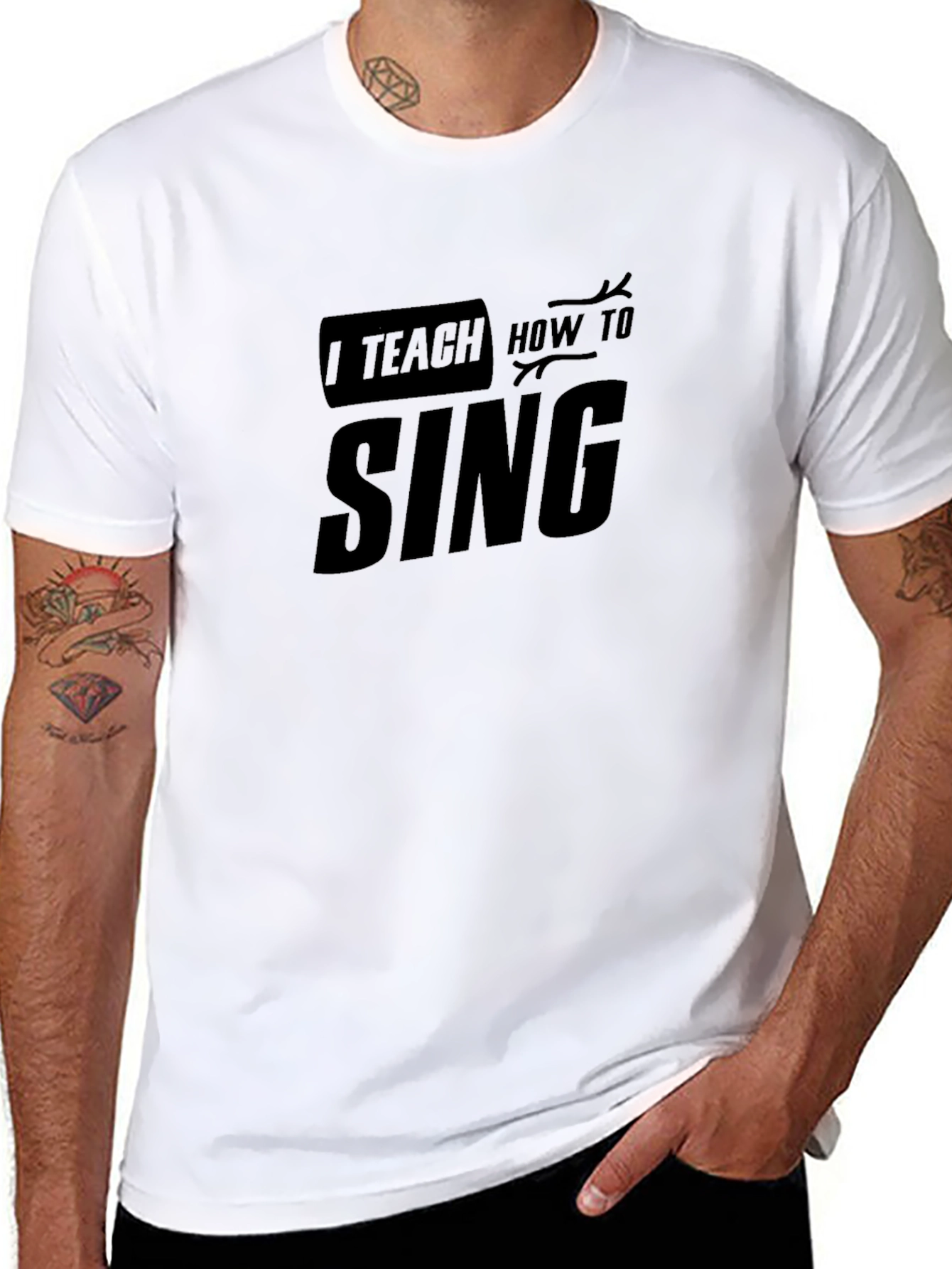 I Teach How To Sing Graphic T-Shirt