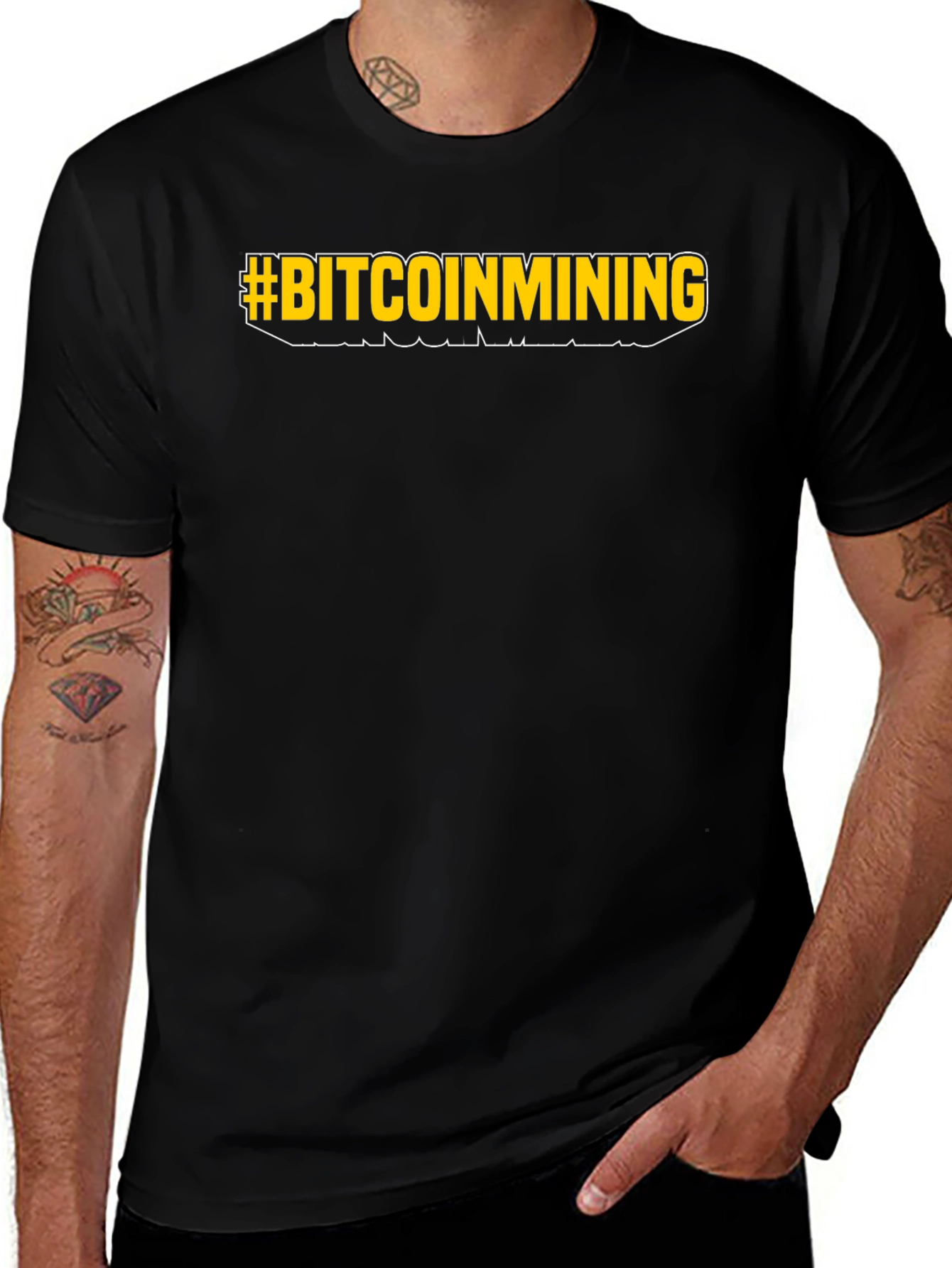 Bitcoin Mining T-Shirt - Crypto Currency Tee