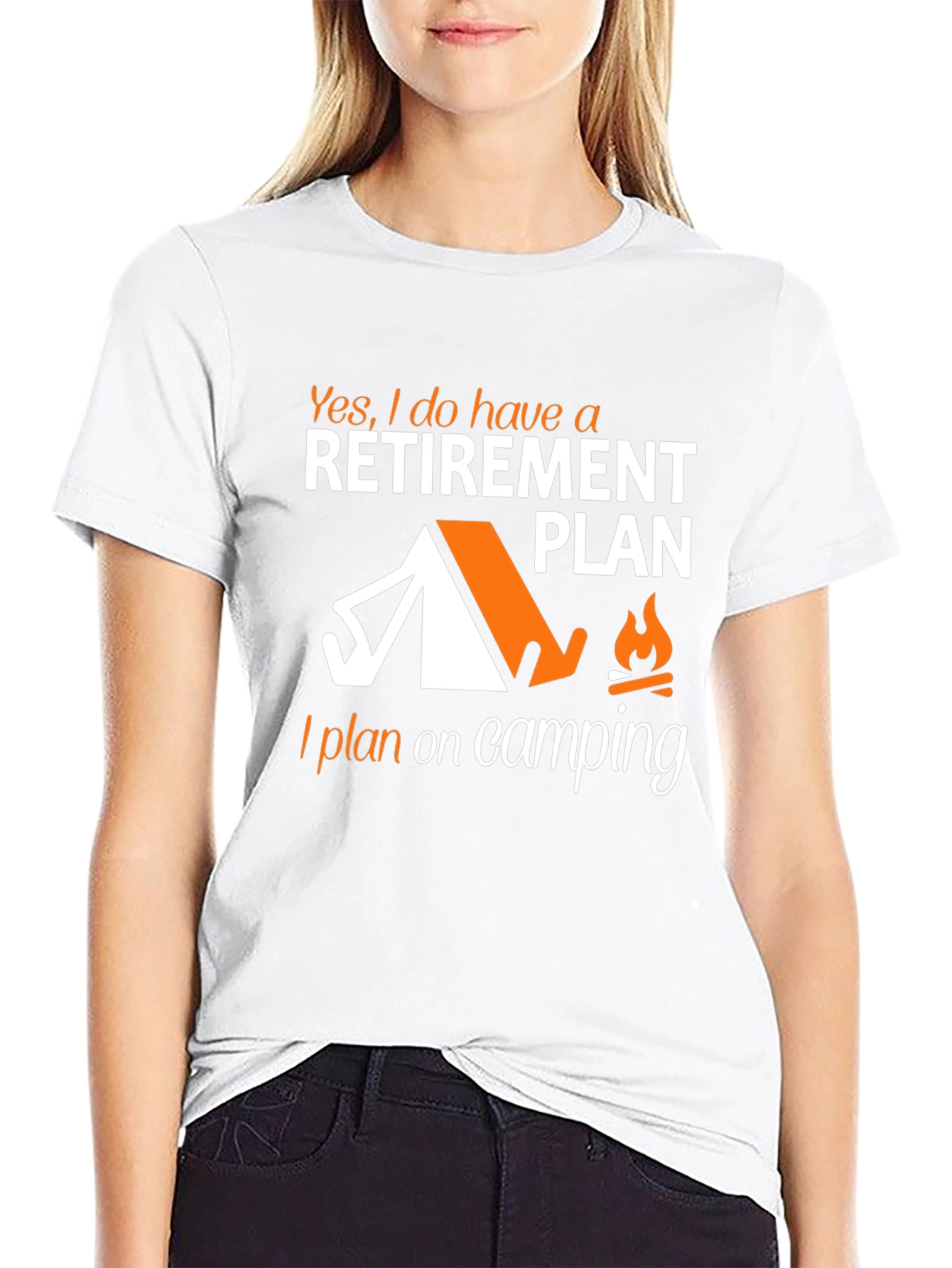 Retirement Plan Camping T-Shirt
