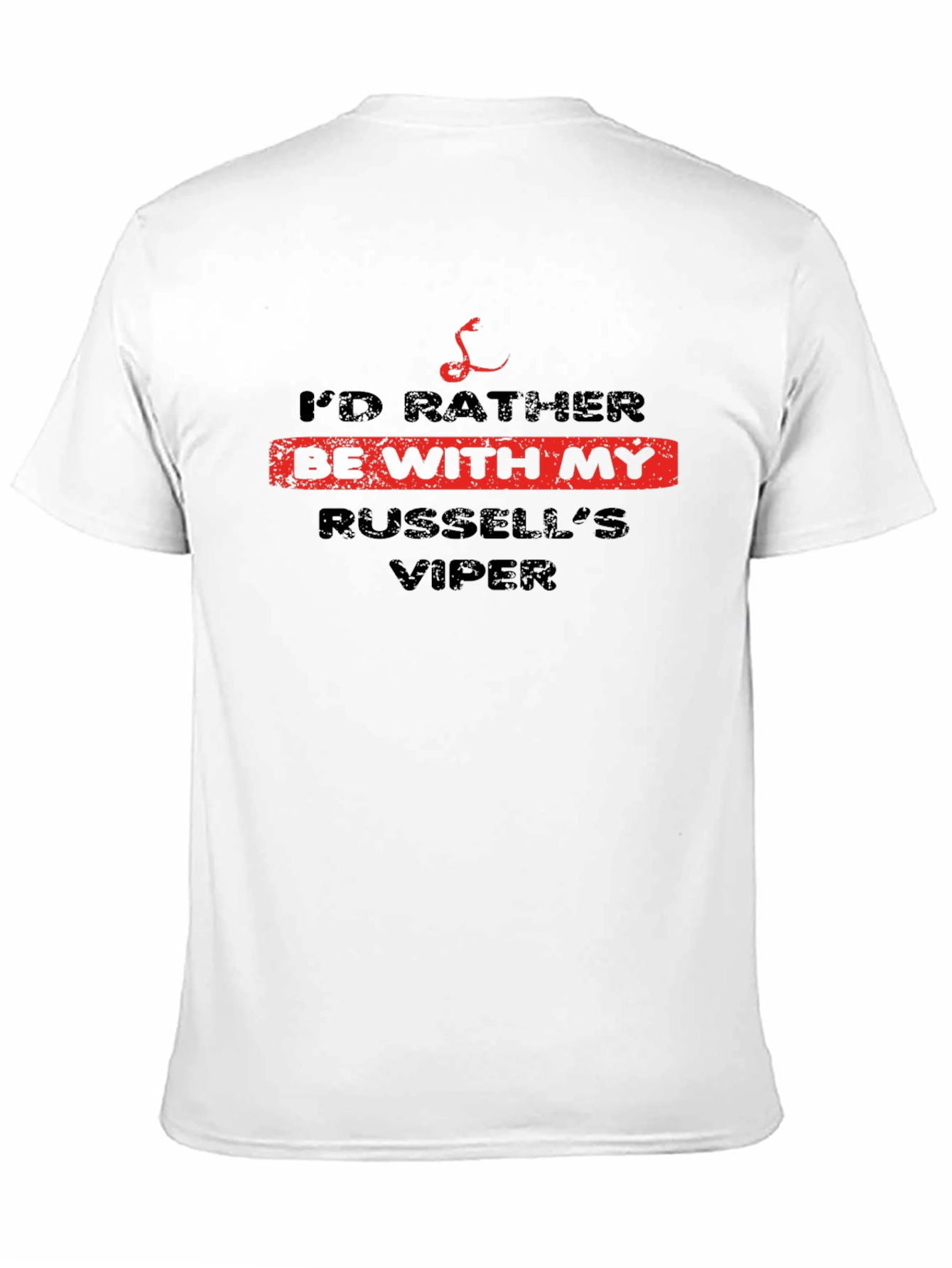 Id Rather Be With My Russells Viper T-Shirt
