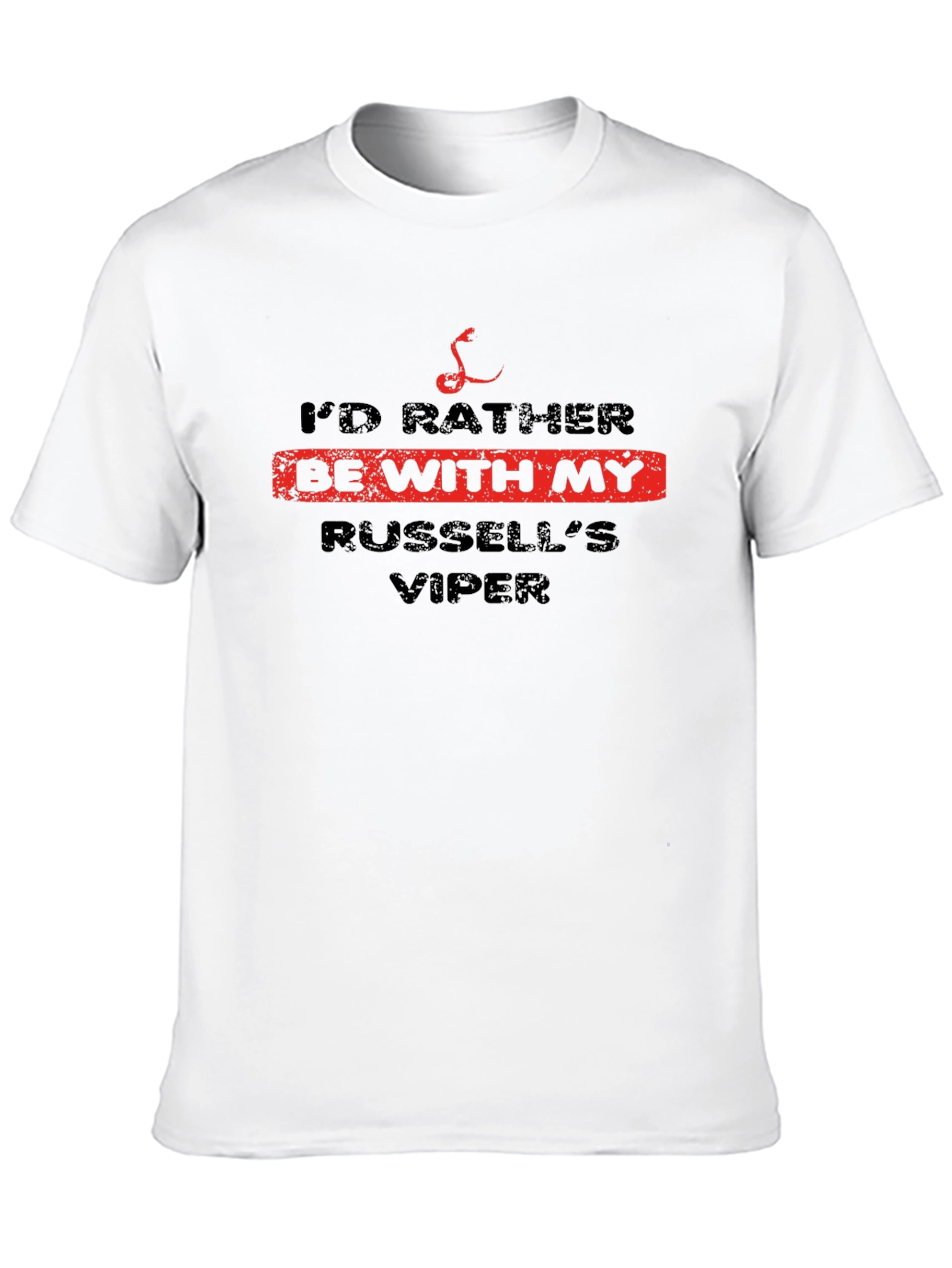 Id Rather Be With My Russells Viper T-Shirt