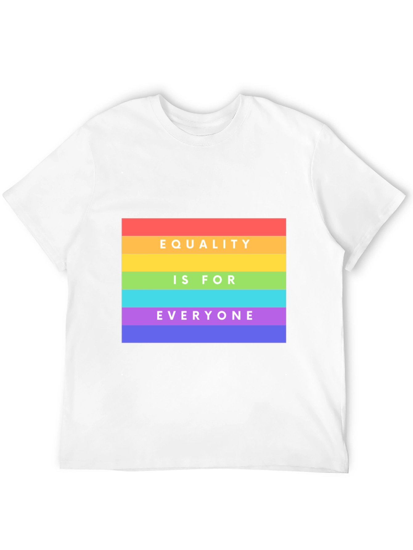 Equality is for Everyone Rainbow Pride T-Shirt