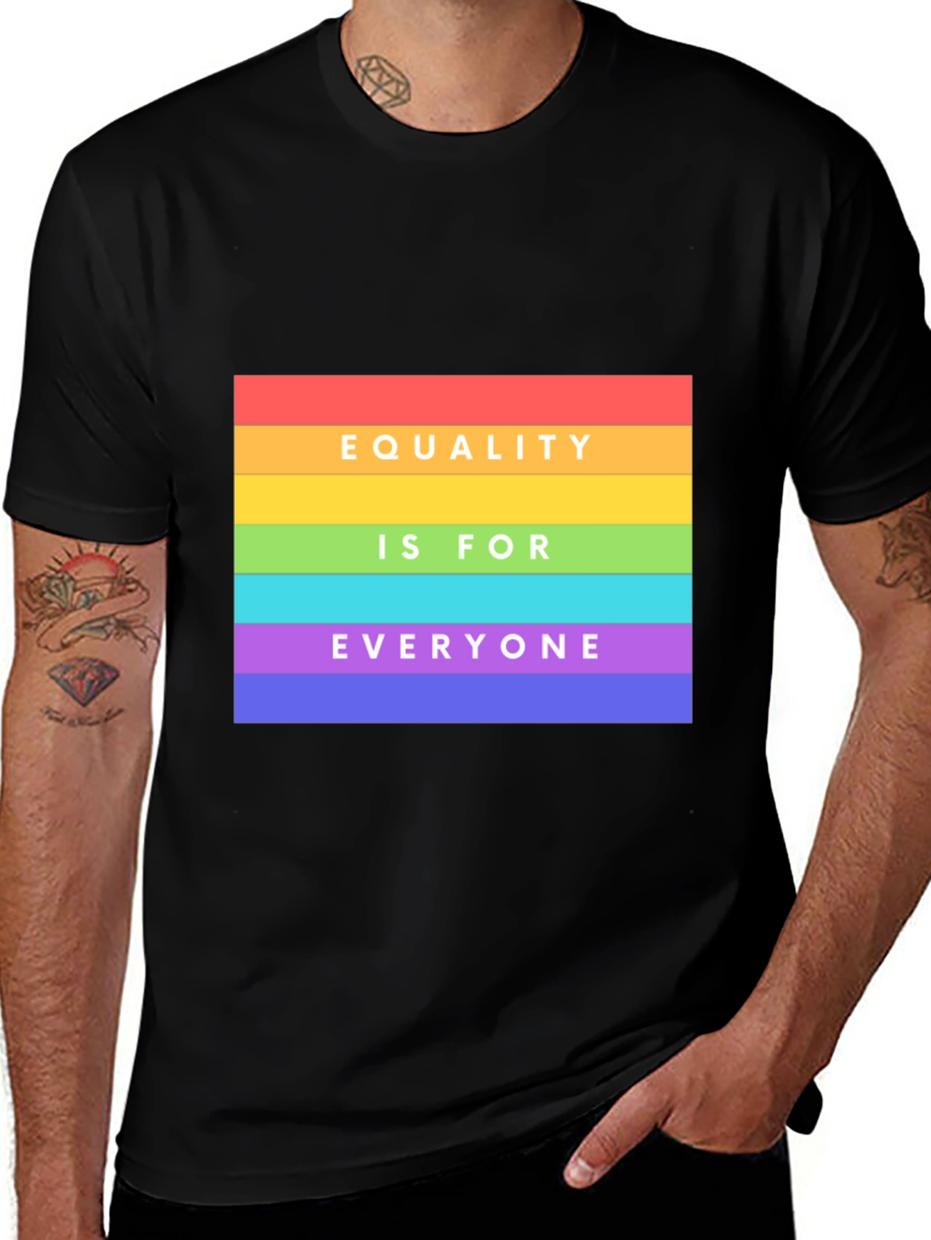 Equality is for Everyone Rainbow Pride T-Shirt
