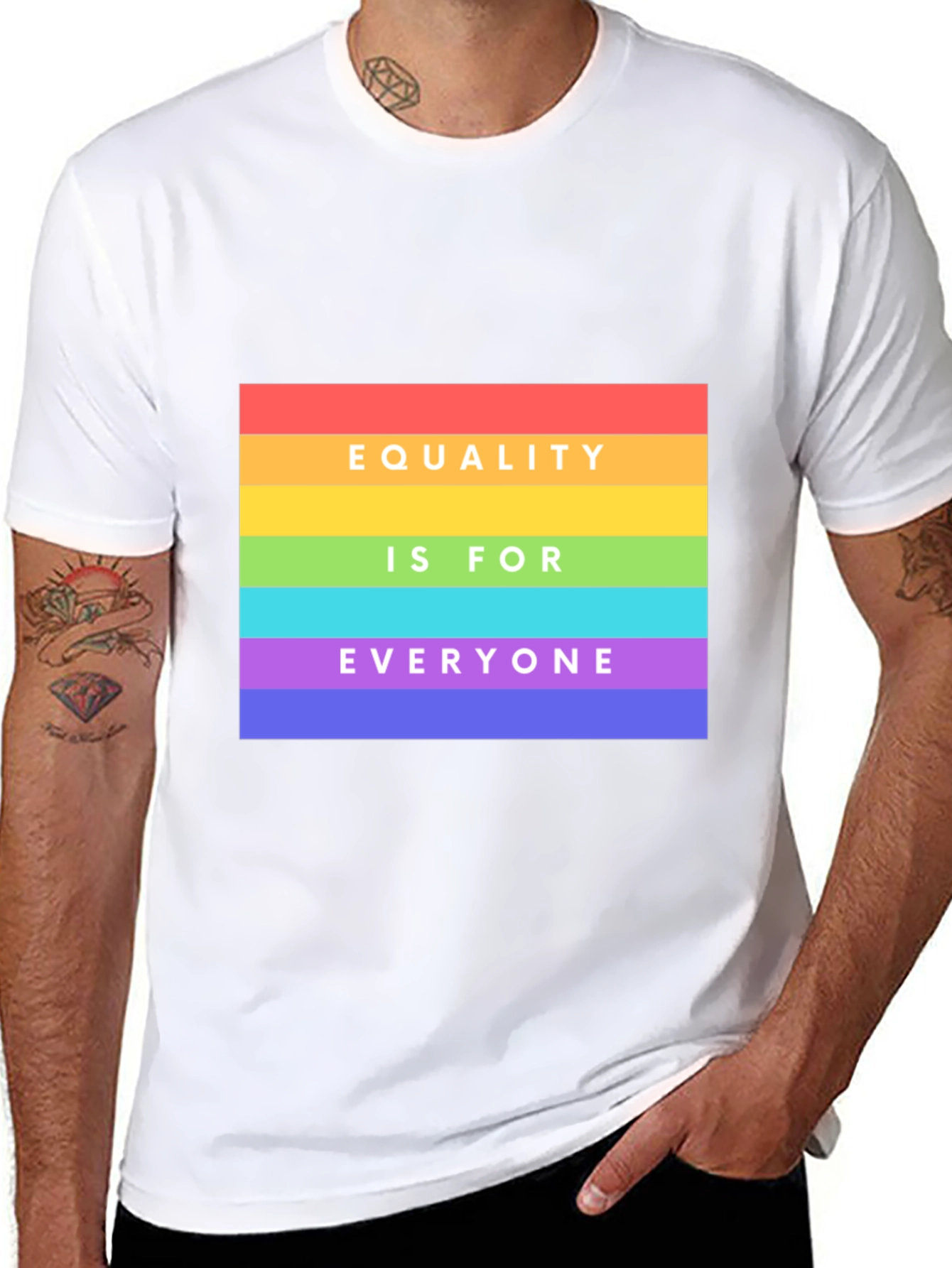 Equality is for Everyone Rainbow Pride T-Shirt