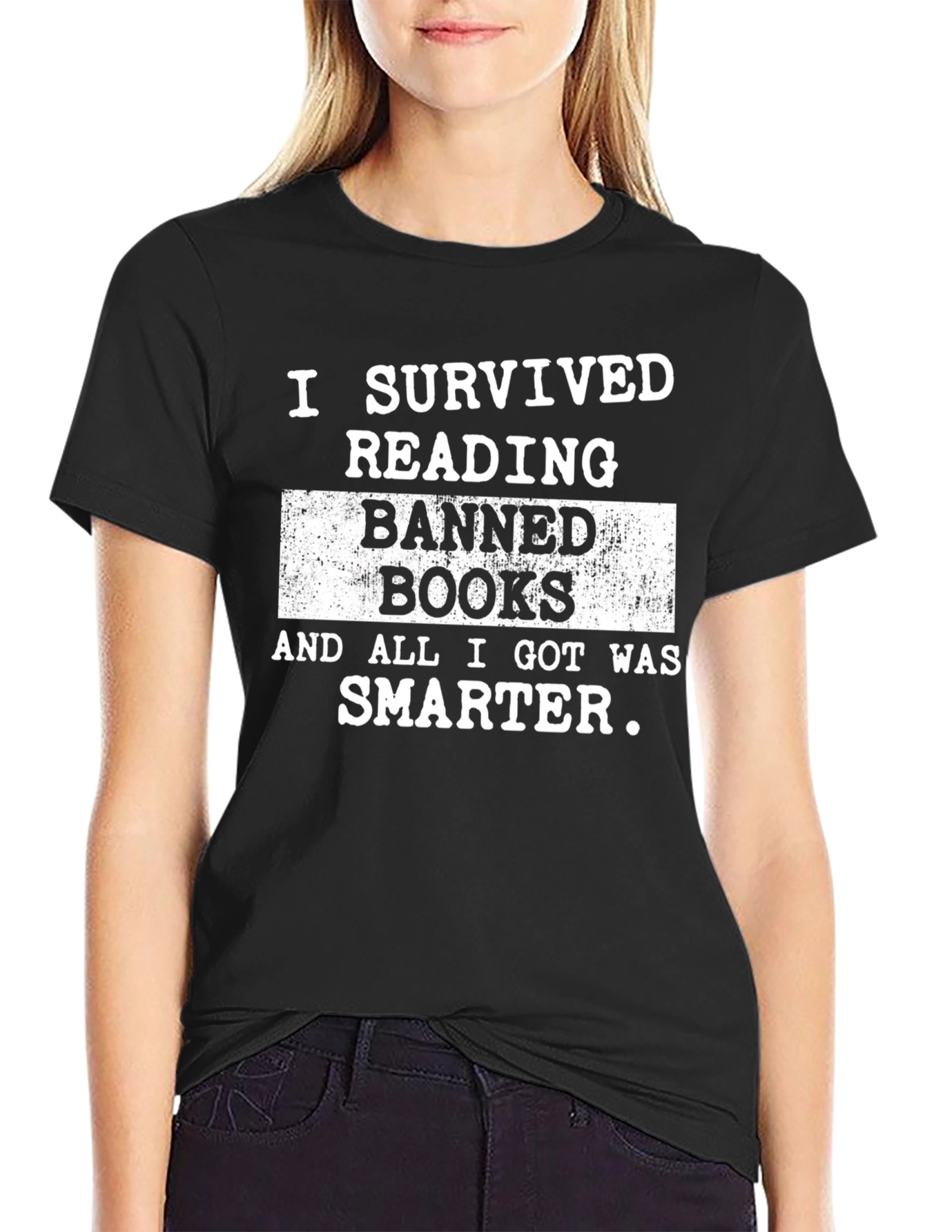 I Survived Reading Banned Books T-Shirt