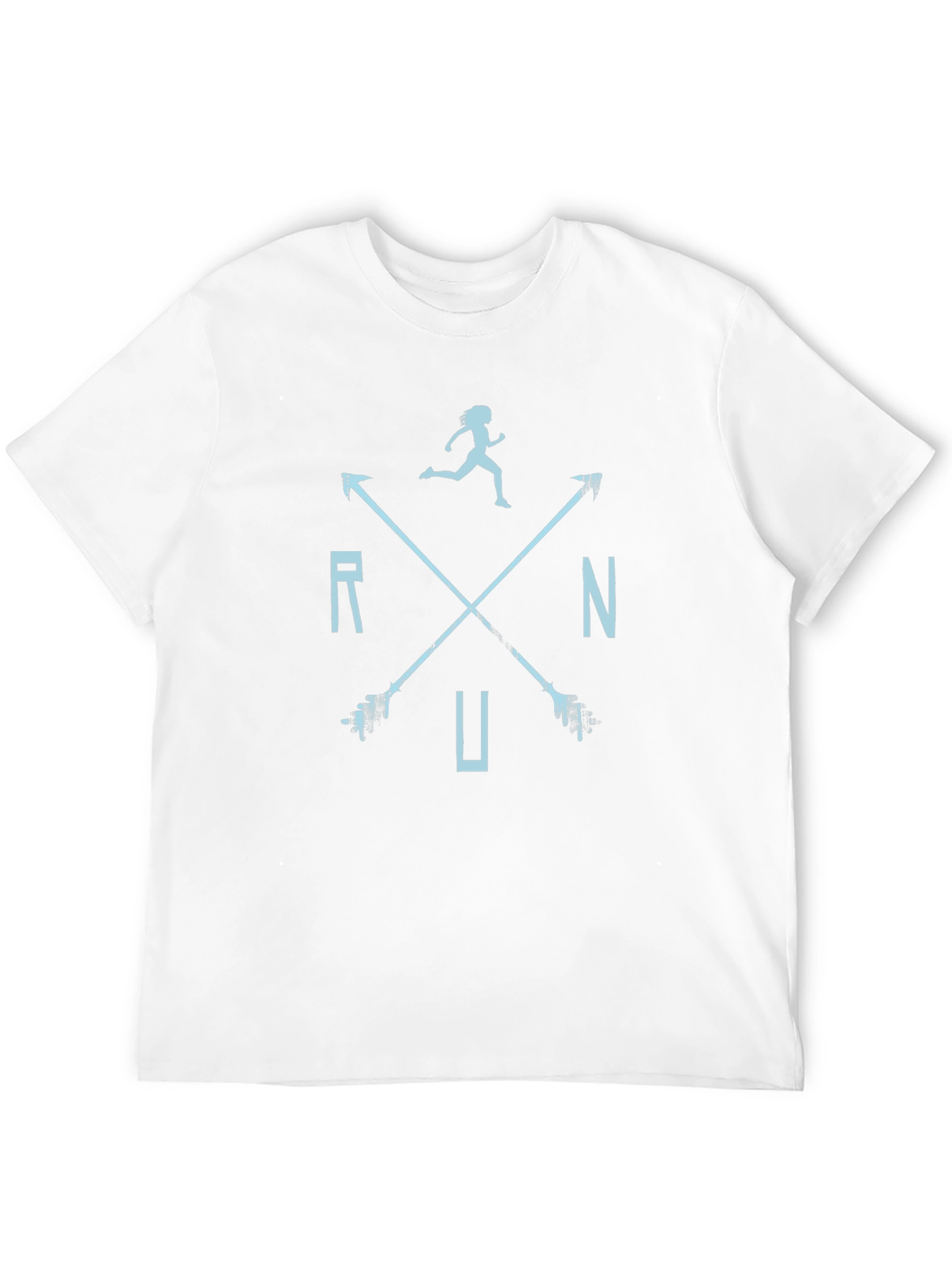Run Arrow Graphic Tee - Black