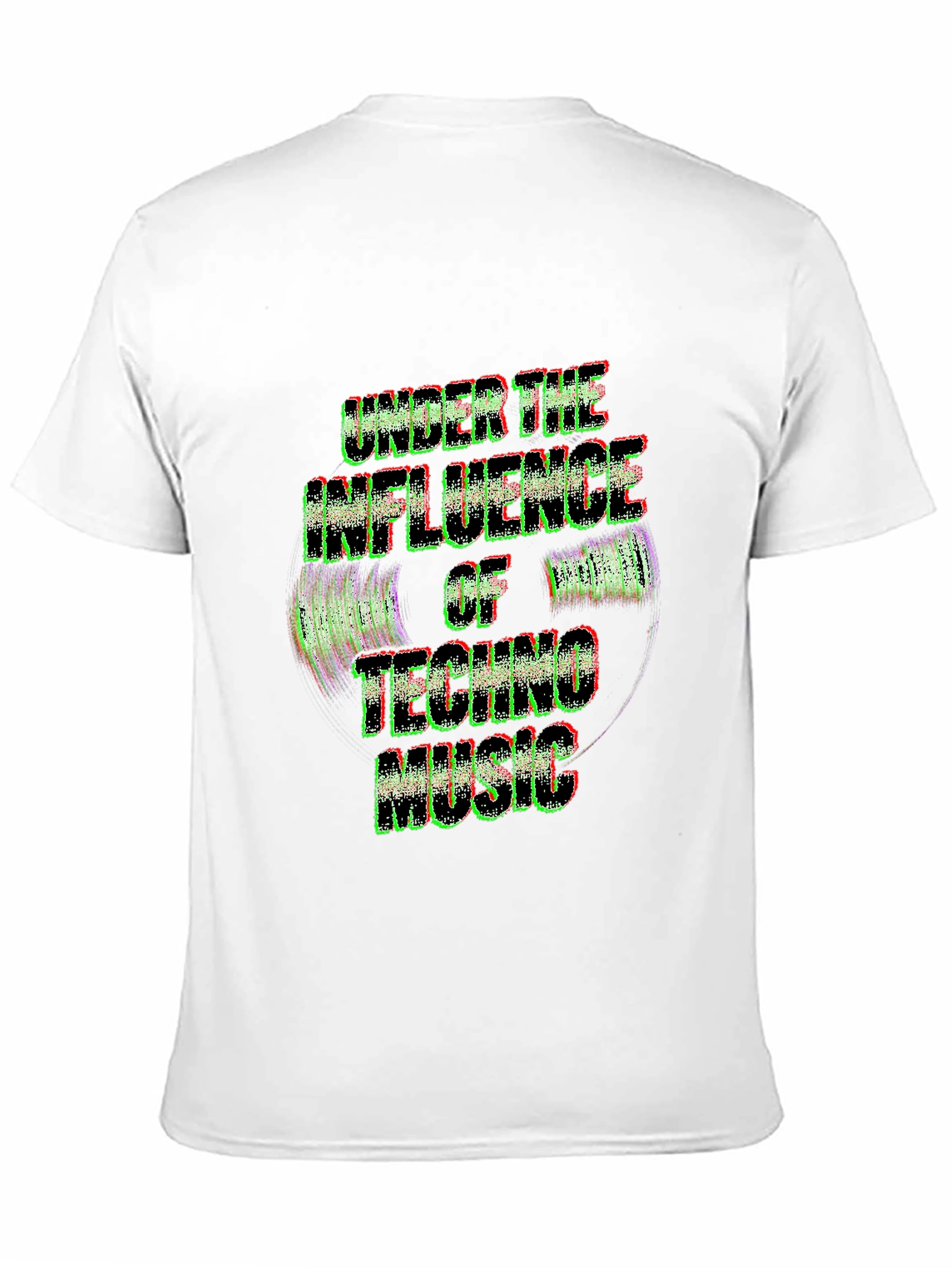 Techno Music Influence Black Tee