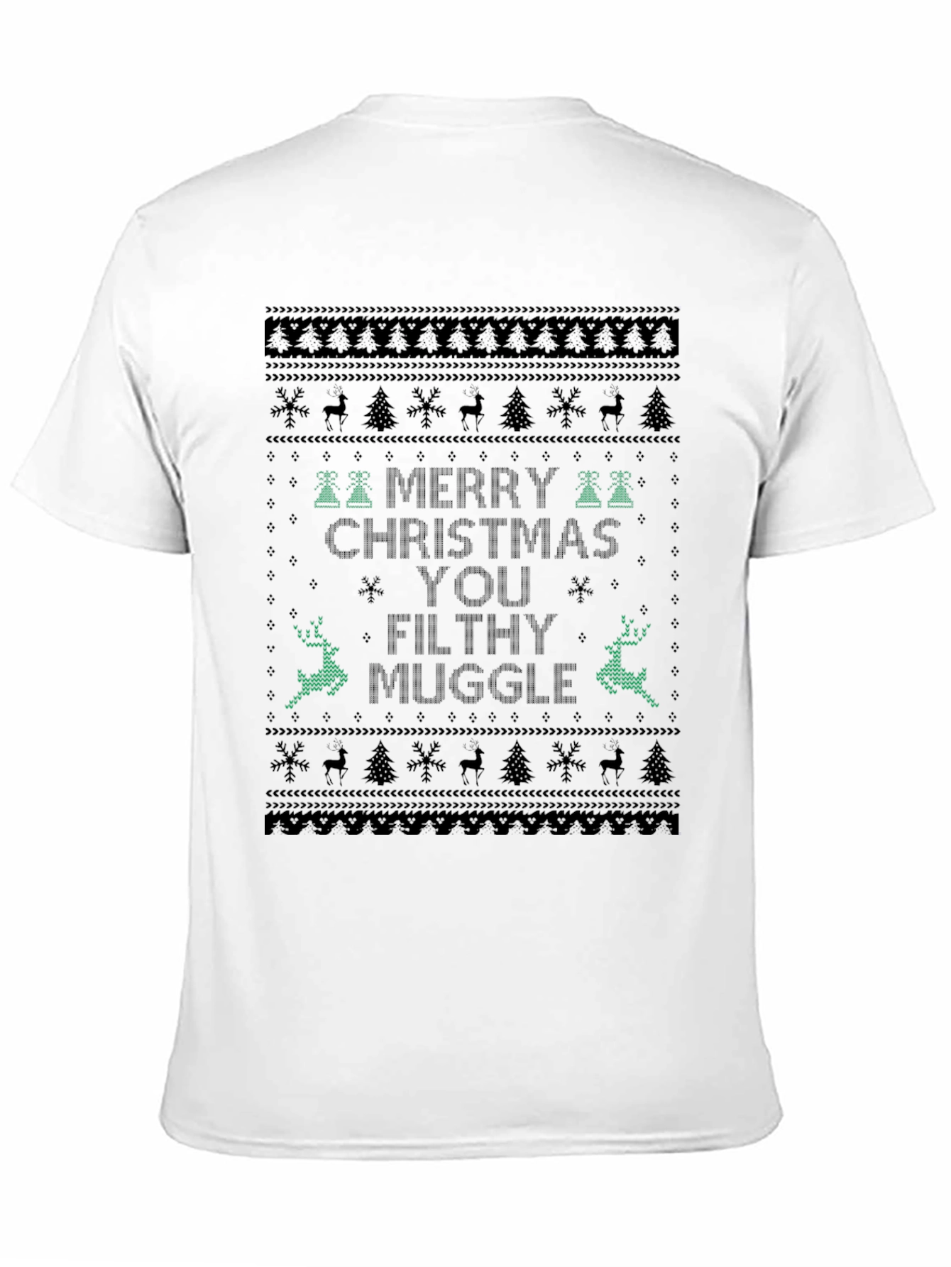 Merry Christmas You Filthy Muggle Ugly Christmas T-Shirt