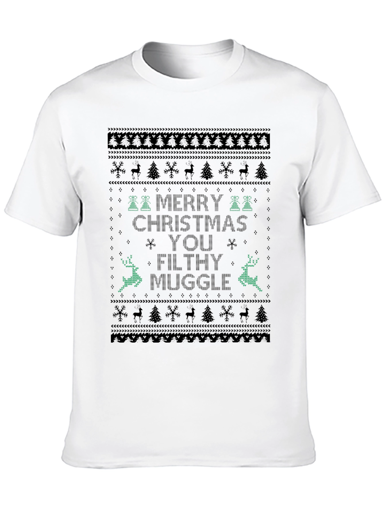 Merry Christmas You Filthy Muggle Ugly Christmas T-Shirt